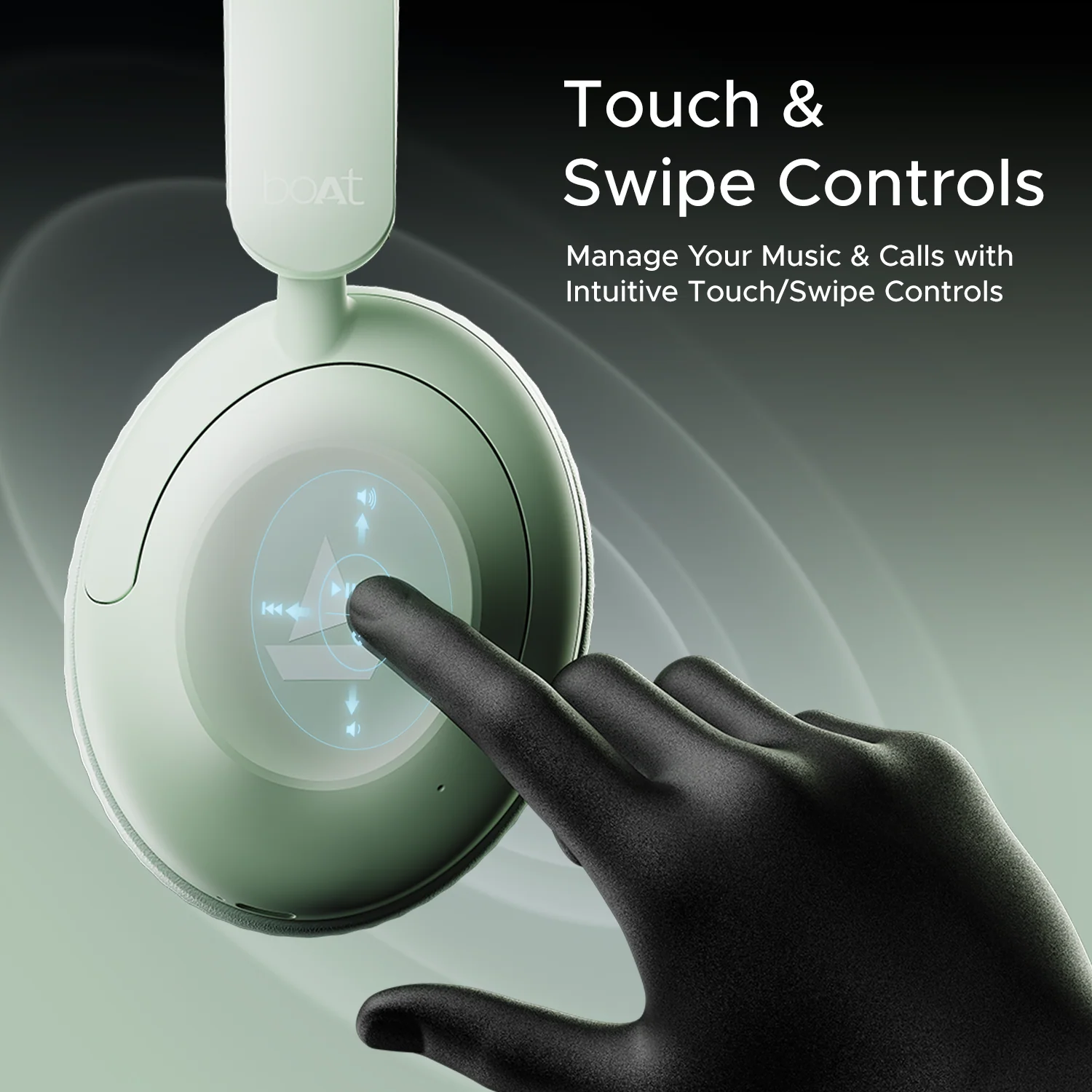 boAt Rockerz 650 Pro | Wireless Headphone with 80 Hours Playback, Dolby Audio, Touch & Swipe Controls - Image 36