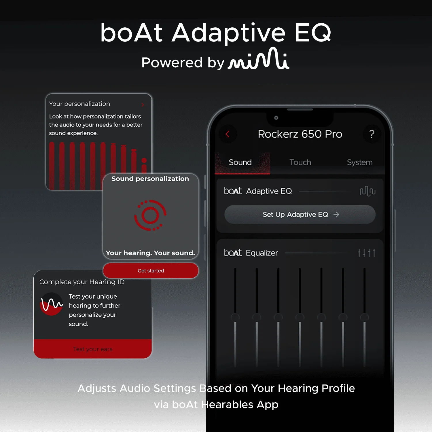 boAt Rockerz 650 Pro | Wireless Headphone with 80 Hours Playback, Dolby Audio, Touch & Swipe Controls - Image 41