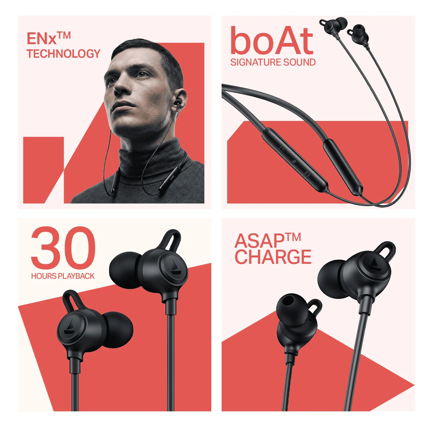 boAt Rockerz Bold | Wireless Neckband with 30H Playback, 10mm drivers & BEAST™ Mode with 60ms Latency - Image 7