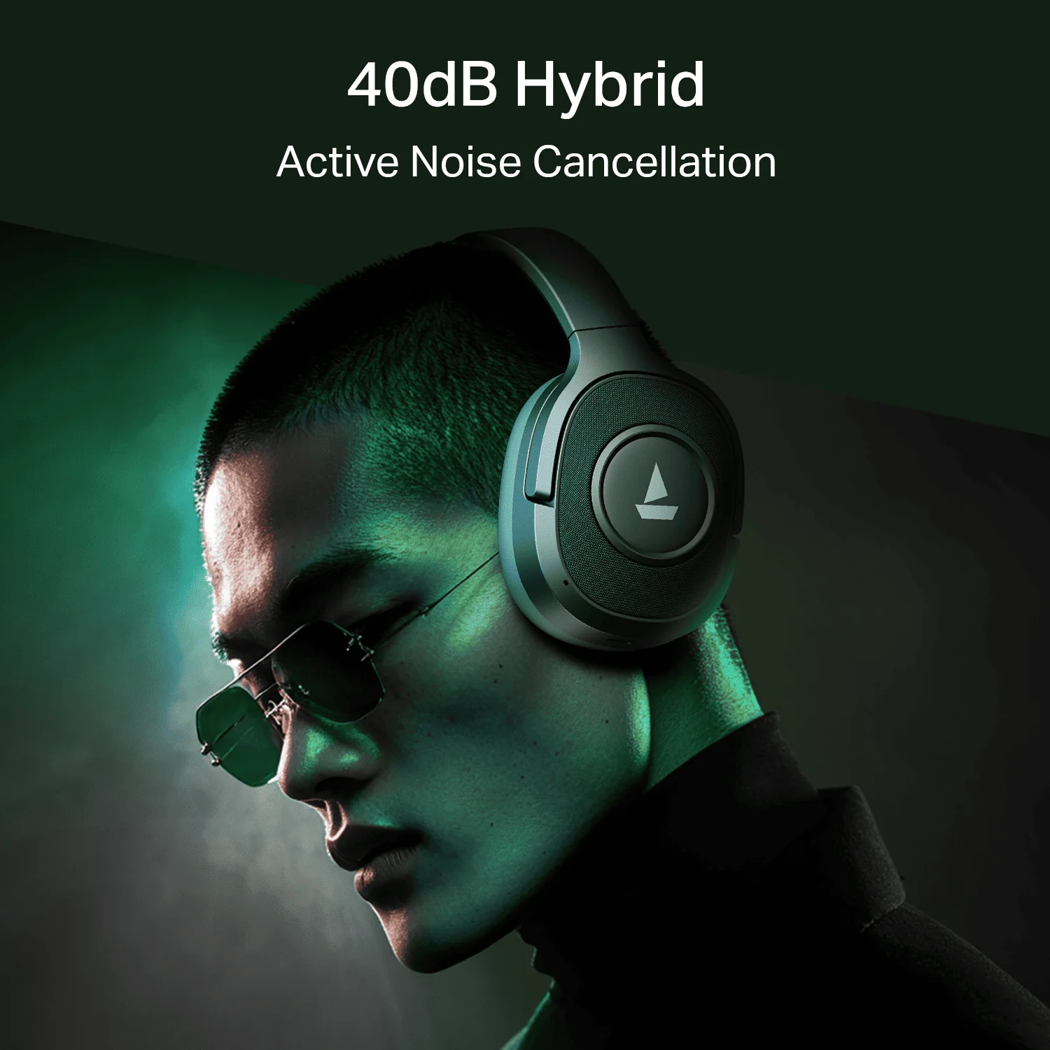 boAt Rockerz Plus 550 ANC | Wireless Headphones with 80H Playback, 40dB Hybrid ANC & boAt Signature Sound - Image 14