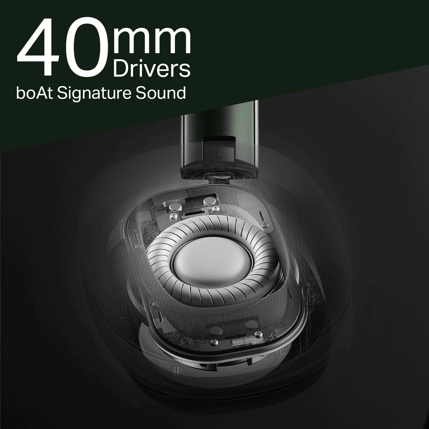 boAt Rockerz Plus 550 ANC | Wireless Headphones with 80H Playback, 40dB Hybrid ANC & boAt Signature Sound - Image 16
