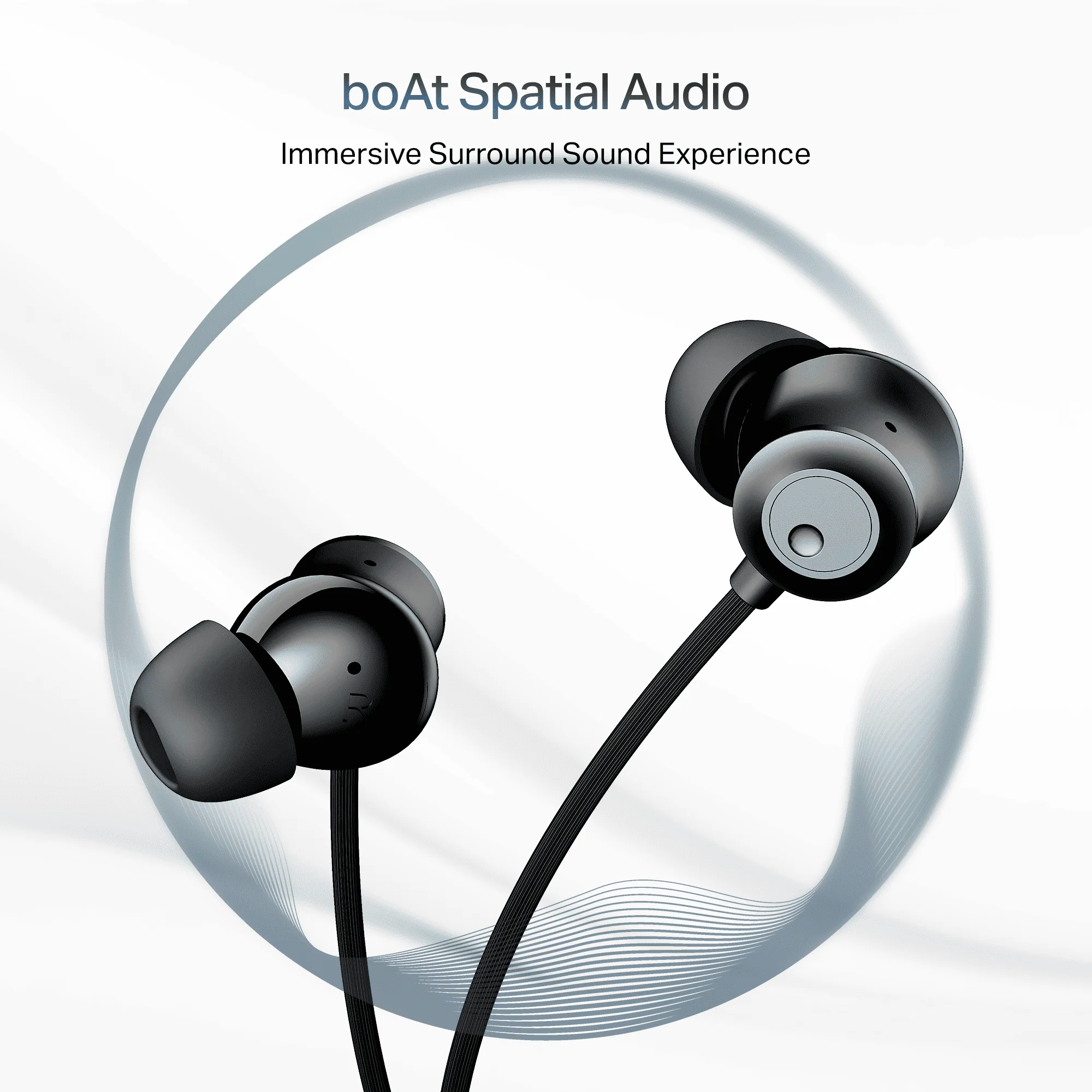 boAt Rockerz Prime 255Z | Wireless Neckband with 50 Hours Playback, Spatial Audio, AI ENx™ Tech, Dual EQs & BEAST™ Mode - Image 4