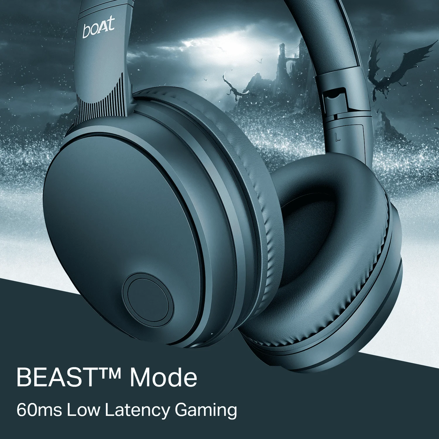 boAt Rockerz Trendz | Wireless Headphones with 50 Hours Playback, BEAST™ Mode & ENx™ Calling - Image 15