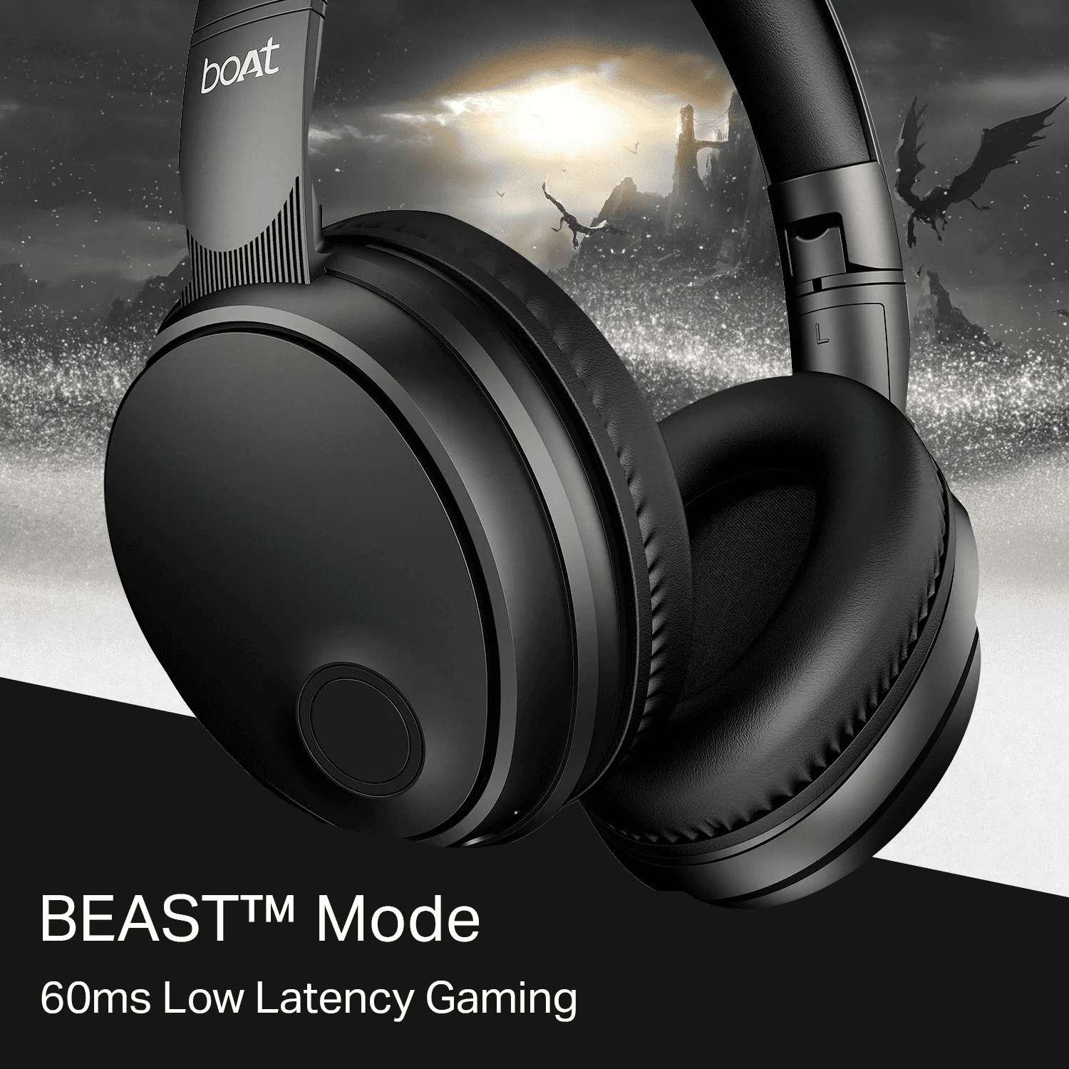 boAt Rockerz Trendz | Wireless Headphones with 50 Hours Playback, BEAST™ Mode & ENx™ Calling - Image 5