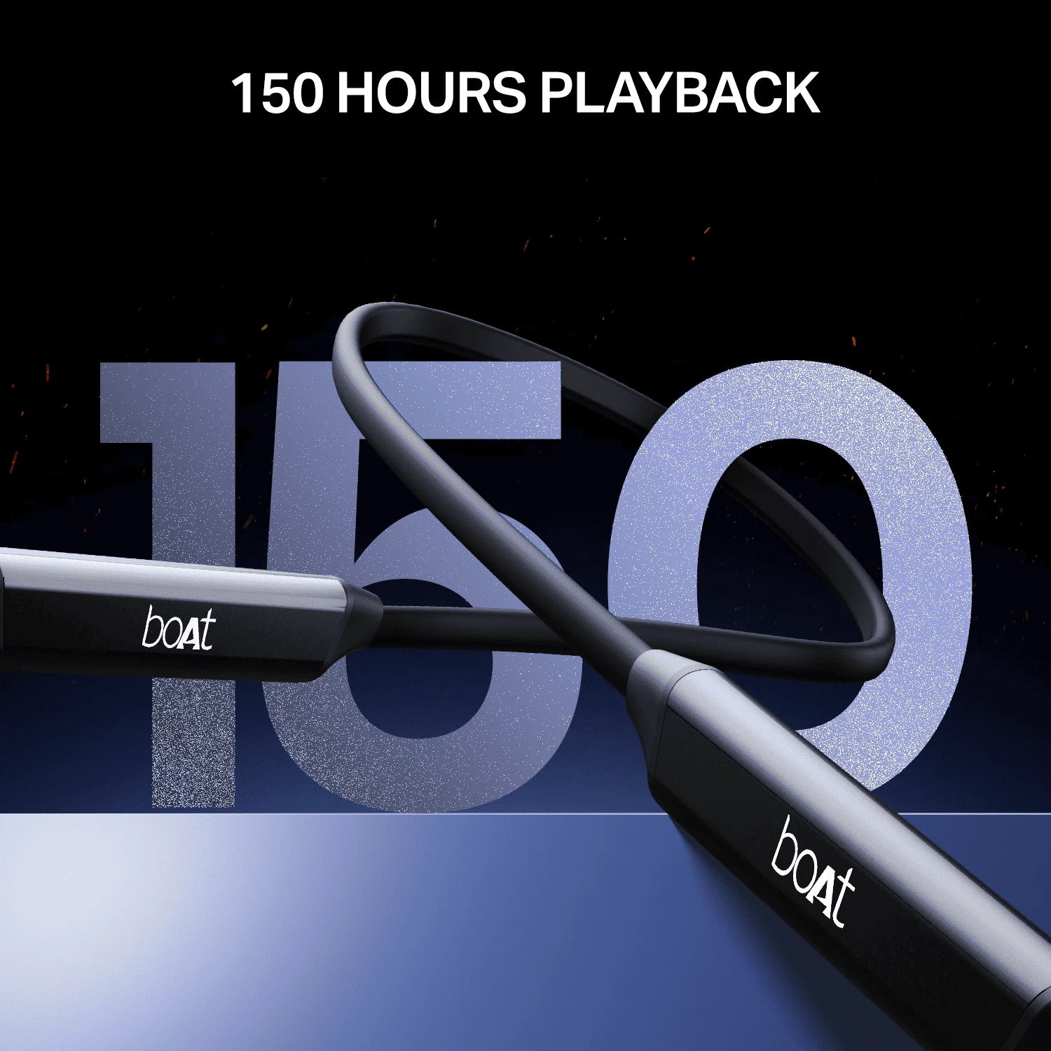 boAt Rockerz Trinity Gen 2 | Wireless Neckband with 150 Hours Playback, AI ENx™ Tech, Dual EQs & BEAST™ Mode - Image 3