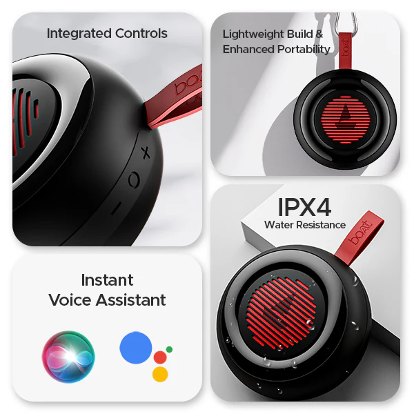 boAt Stone 105 | Portable Bluetooth Speaker with 5W RMS Immersive Sound, 11 Hours Playback, Bluetooth v5.0 - Image 7