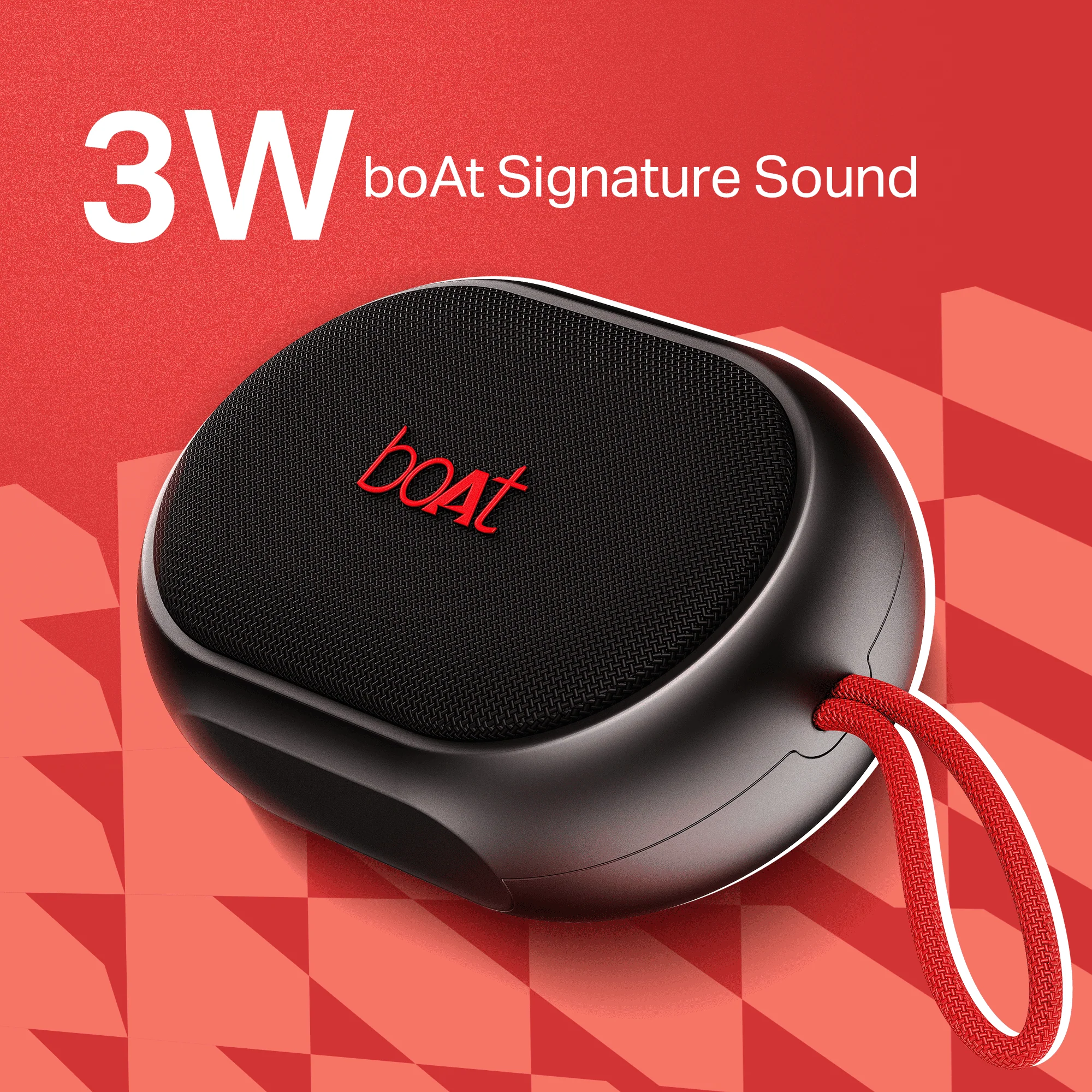 boAt Stone 110 | Portable Bluetooth Speaker with 3W Sound, 15H Playback, TWS feature & IPX4 Resistance - Image 3