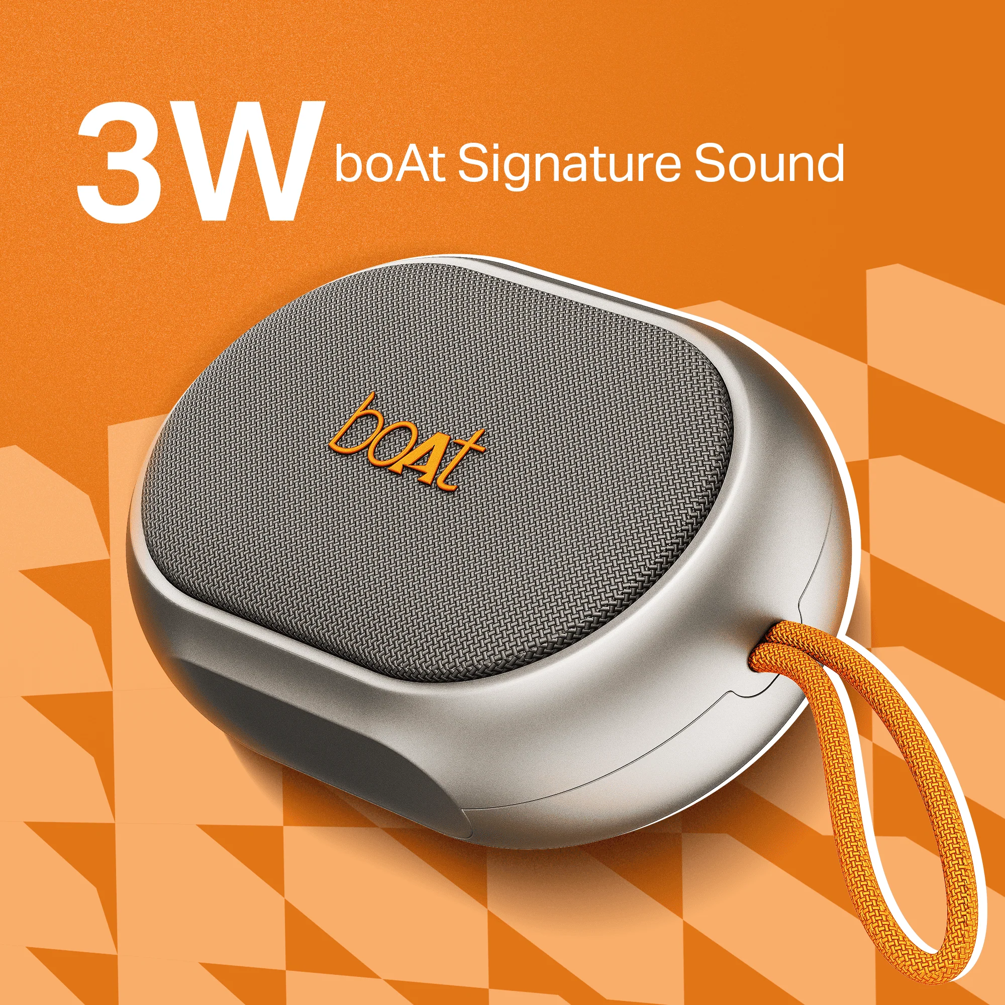 boAt Stone 110 | Portable Bluetooth Speaker with 3W Sound, 15H Playback, TWS feature & IPX4 Resistance - Image 9