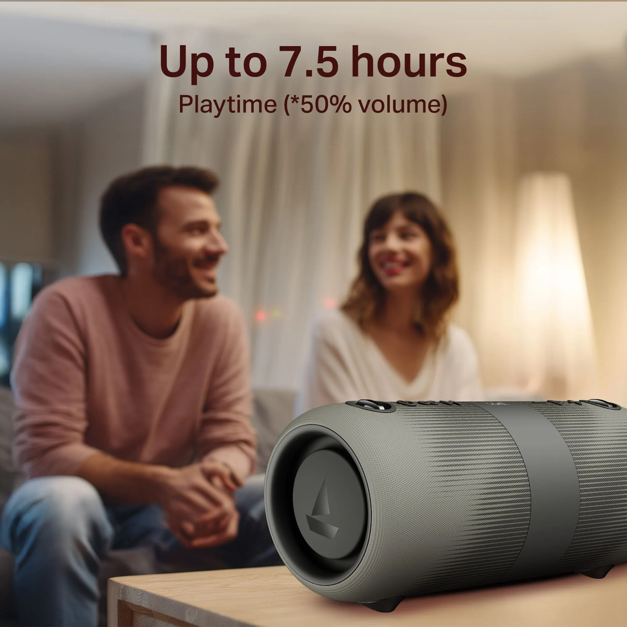 boAt Stone 1200 Pro | Bluetooth Speaker with 60W Sound, 7.5H Playback & TWS Mode - Image 7