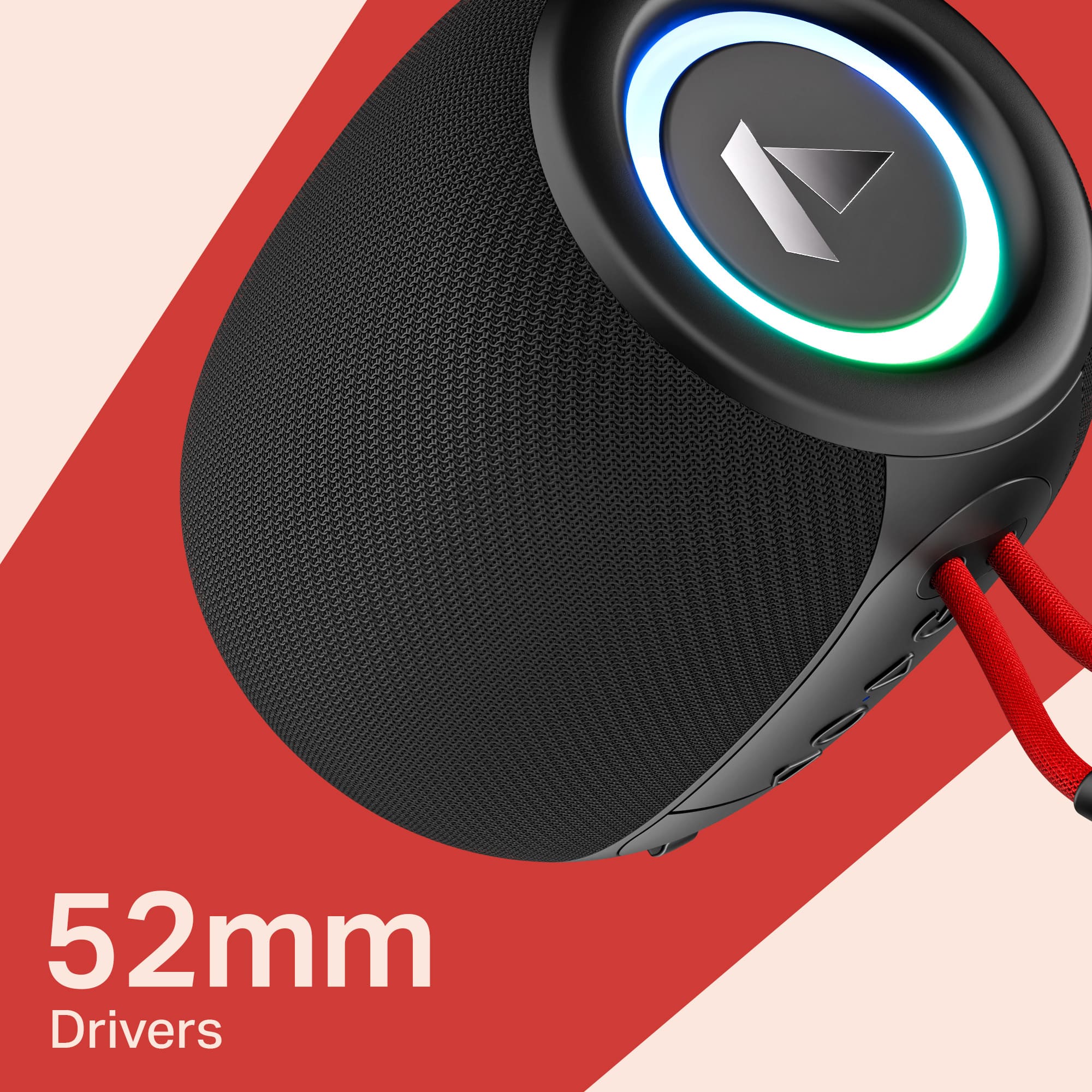 boAt Stone 208 | Portable Bluetooth Speaker with 5W Sound, TWS, RGB Lights and 8H Playback - Image 5