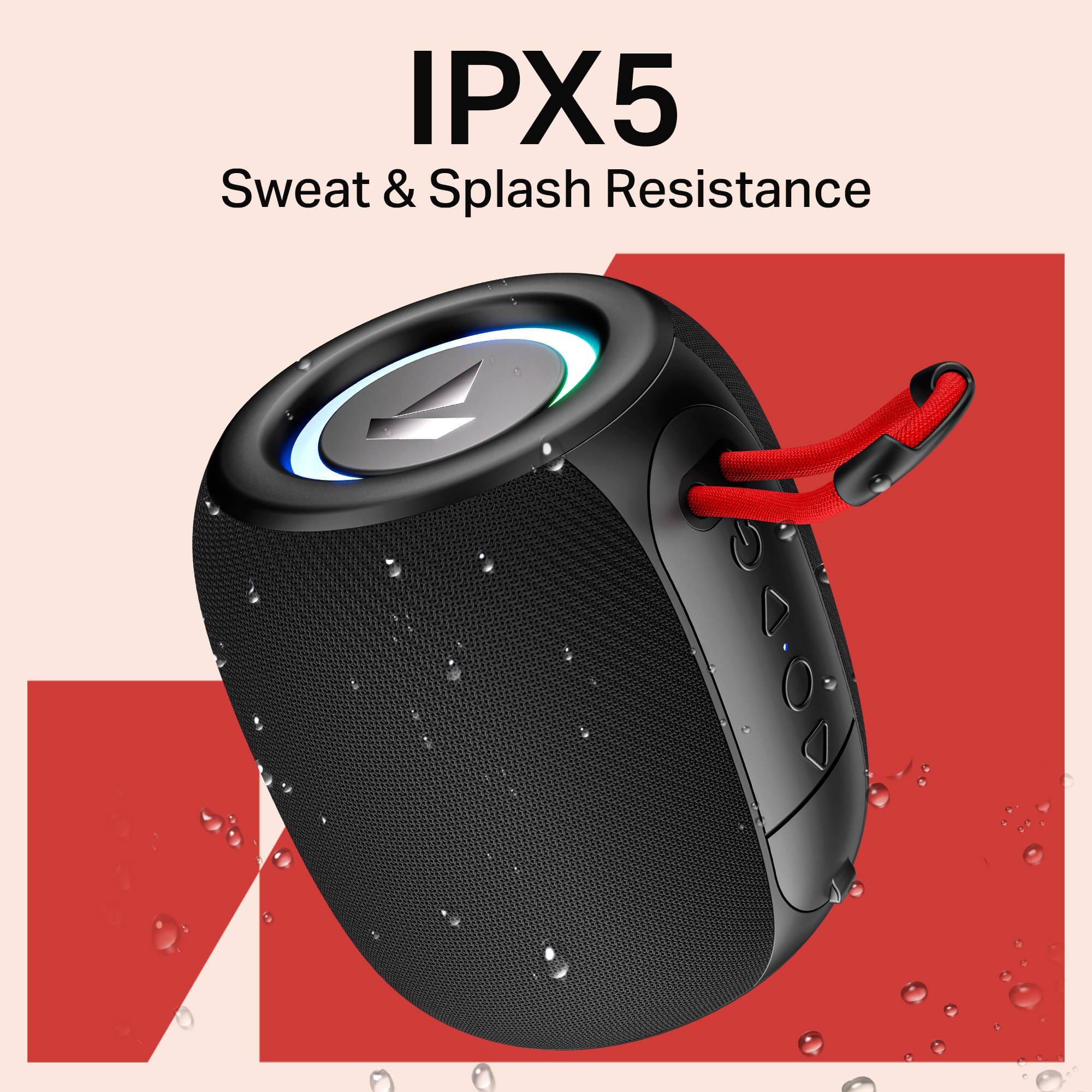 boAt Stone 208 | Portable Bluetooth Speaker with 5W Sound, TWS, RGB Lights and 8H Playback - Image 6