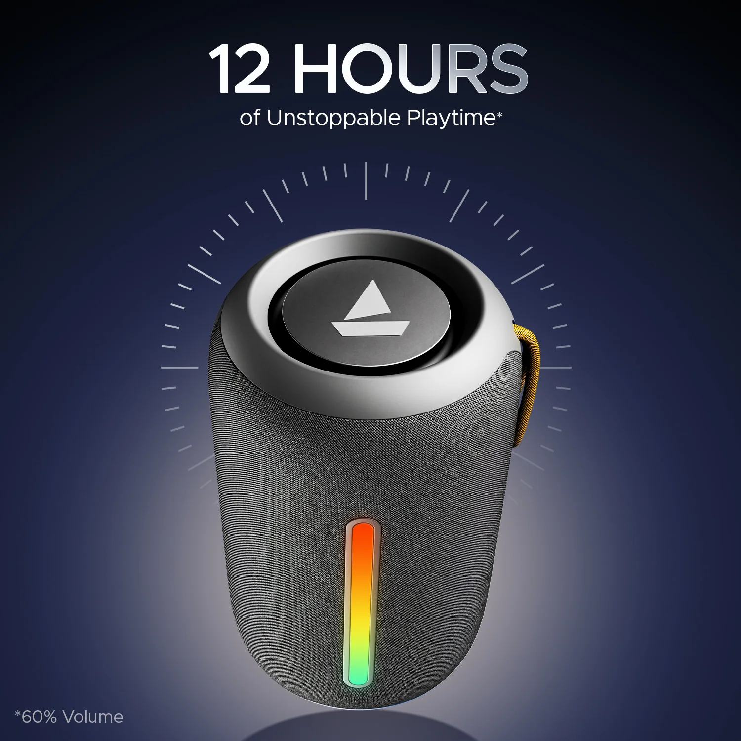 boAt Stone 352 Pro | Portable Bluetooth Speaker with 14W boAt Signature Sound, RGB LED Design, 12 Hours Playback - Image 20