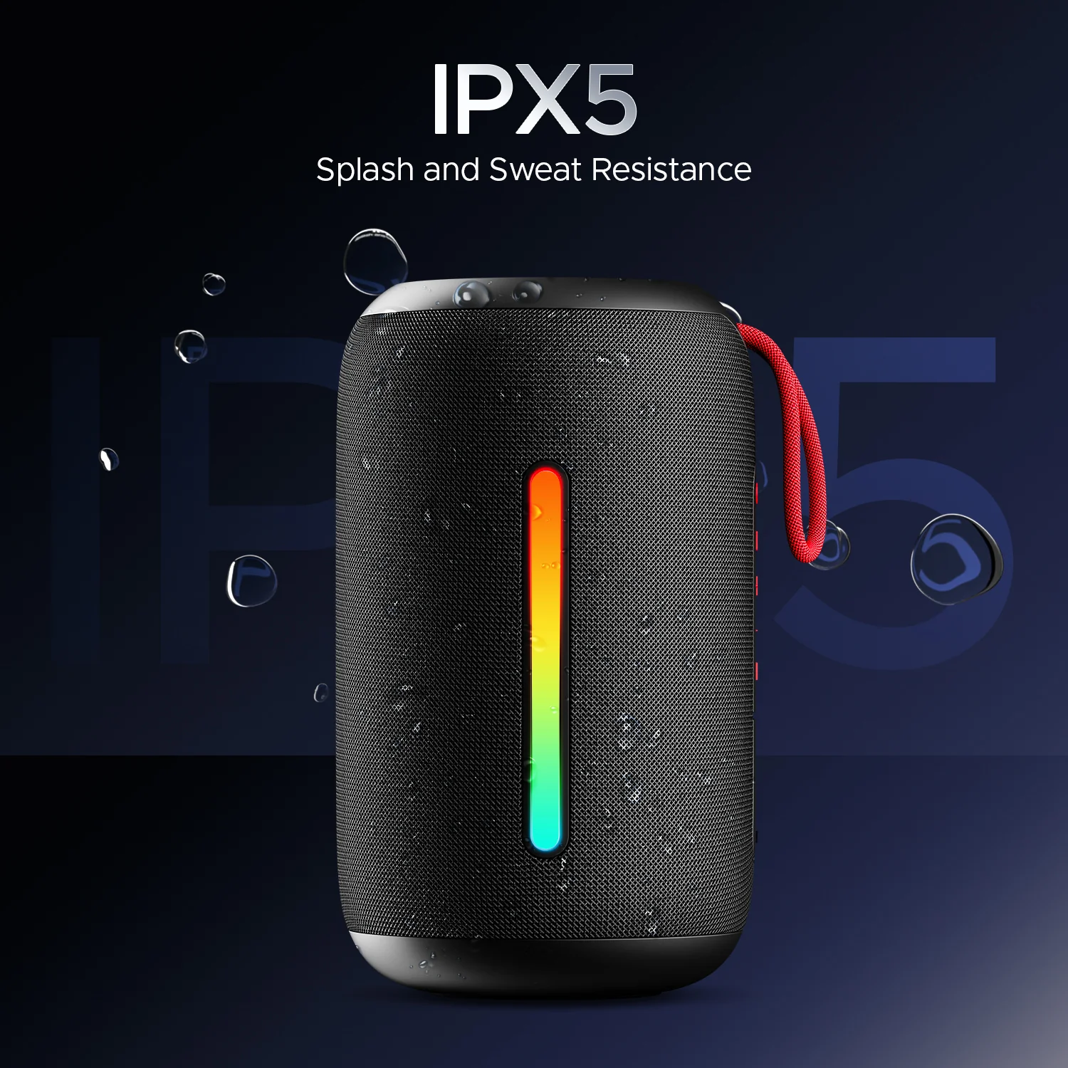 boAt Stone 352 Pro | Portable Bluetooth Speaker with 14W boAt Signature Sound, RGB LED Design, 12 Hours Playback - Image 6