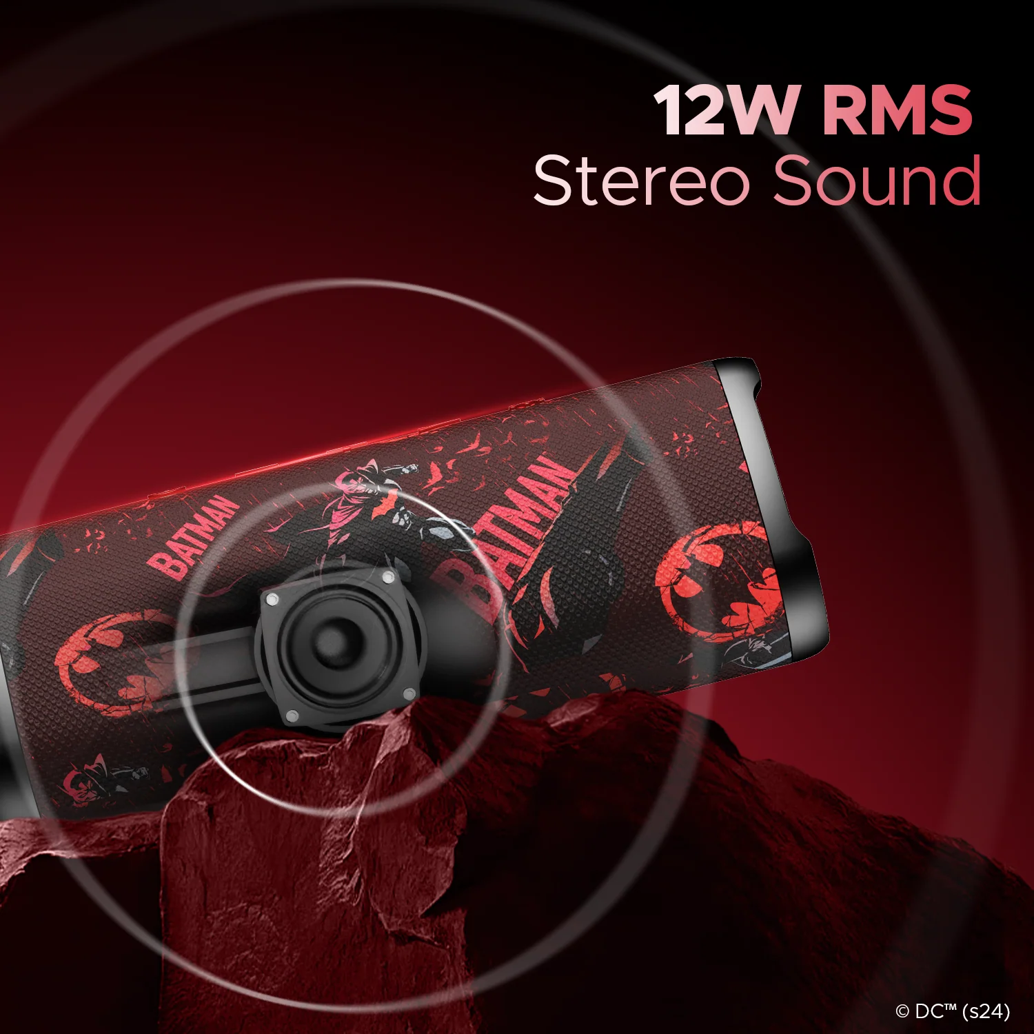boAt Stone 750 DC Edition | Portable Bluetooth Speaker with 12W RMS Stereo Sound, TWS for 2X Impact, 12 Hours Playtime - Image 3