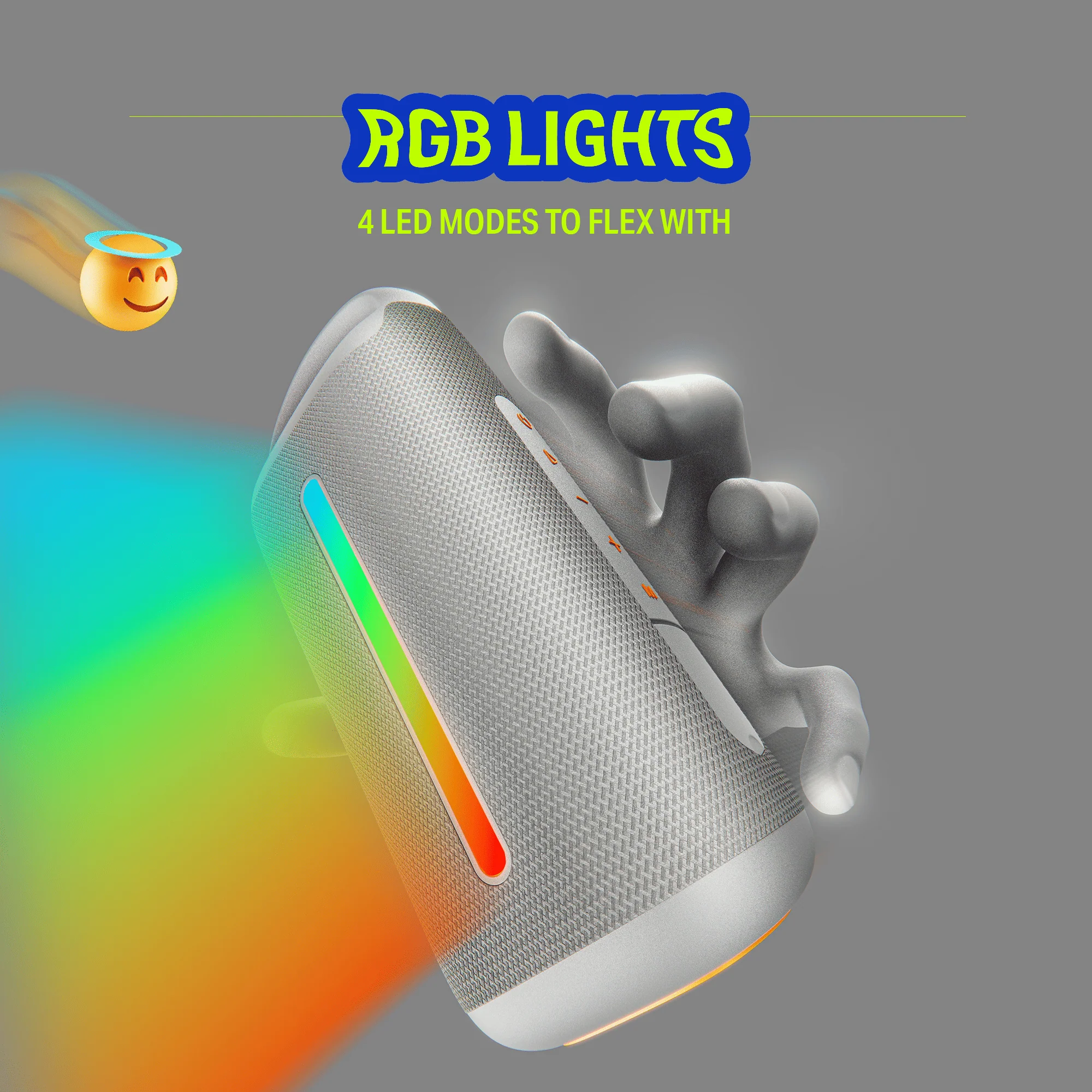 boAt Stone Arc Pro | Portable Bluetooth Speaker with 25W Sound, 12H Playback & RGB LEDs - Image 15