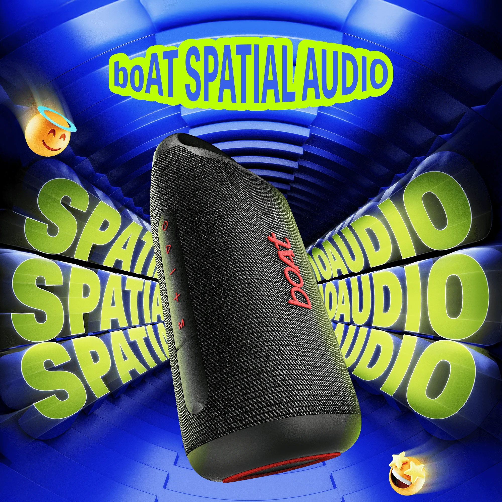 boAt Stone Arc Pro | Portable Bluetooth Speaker with 25W Sound, 12H Playback & RGB LEDs - Image 4
