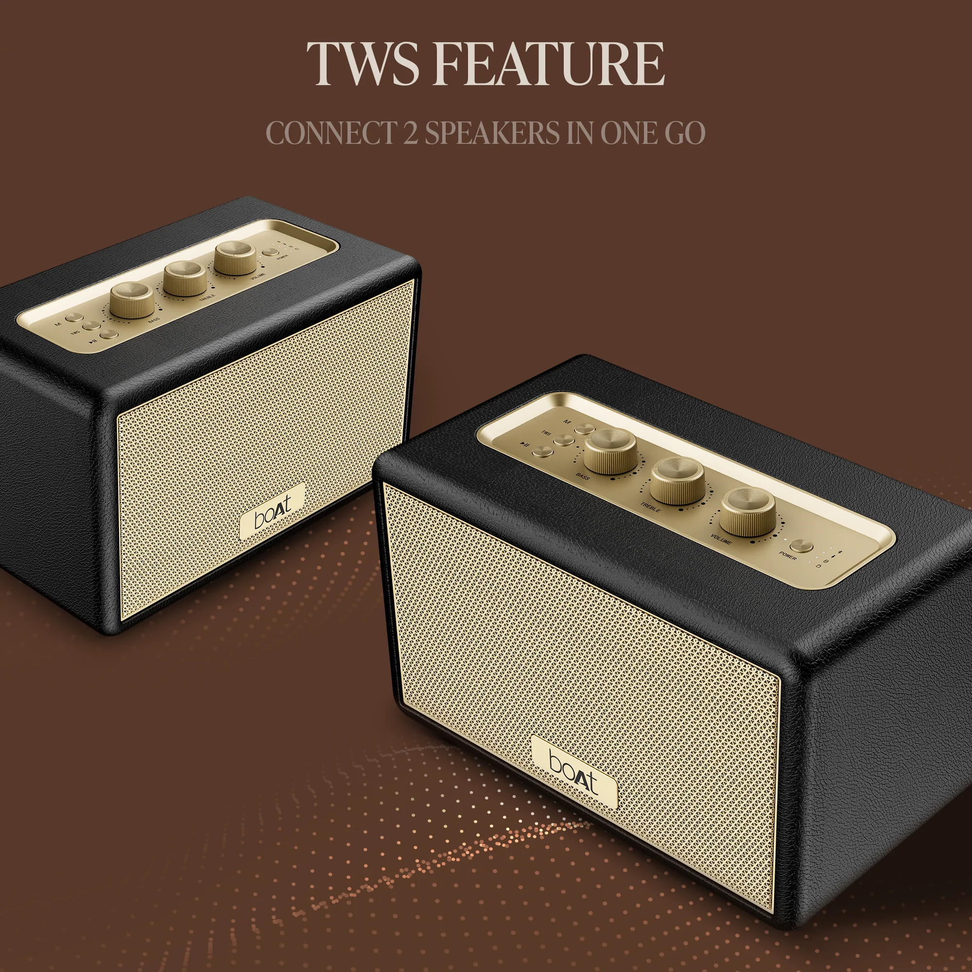 boAt Stone Opus | Portable Bluetooth Speaker with 80W boAt Signature Sound, Built-in Subwoofer, 12 Hours Playback - Image 18