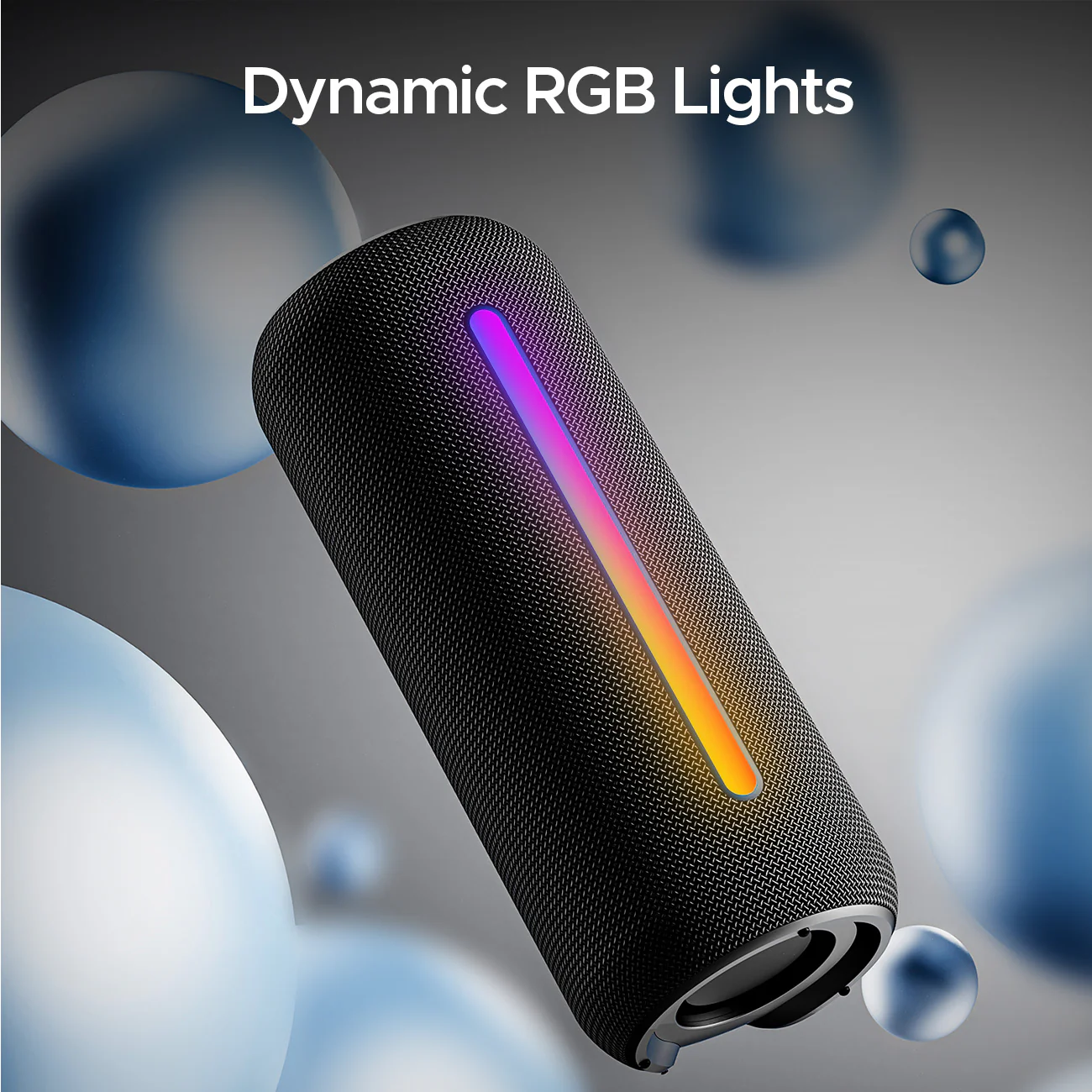 boAt Stone Spinx Pro | Portable Speaker with 20W RMS Sound, 8 Hours Playback, Bluetooth v5.0, Dynamic RGB Lights, IPX4 Rating - Image 4