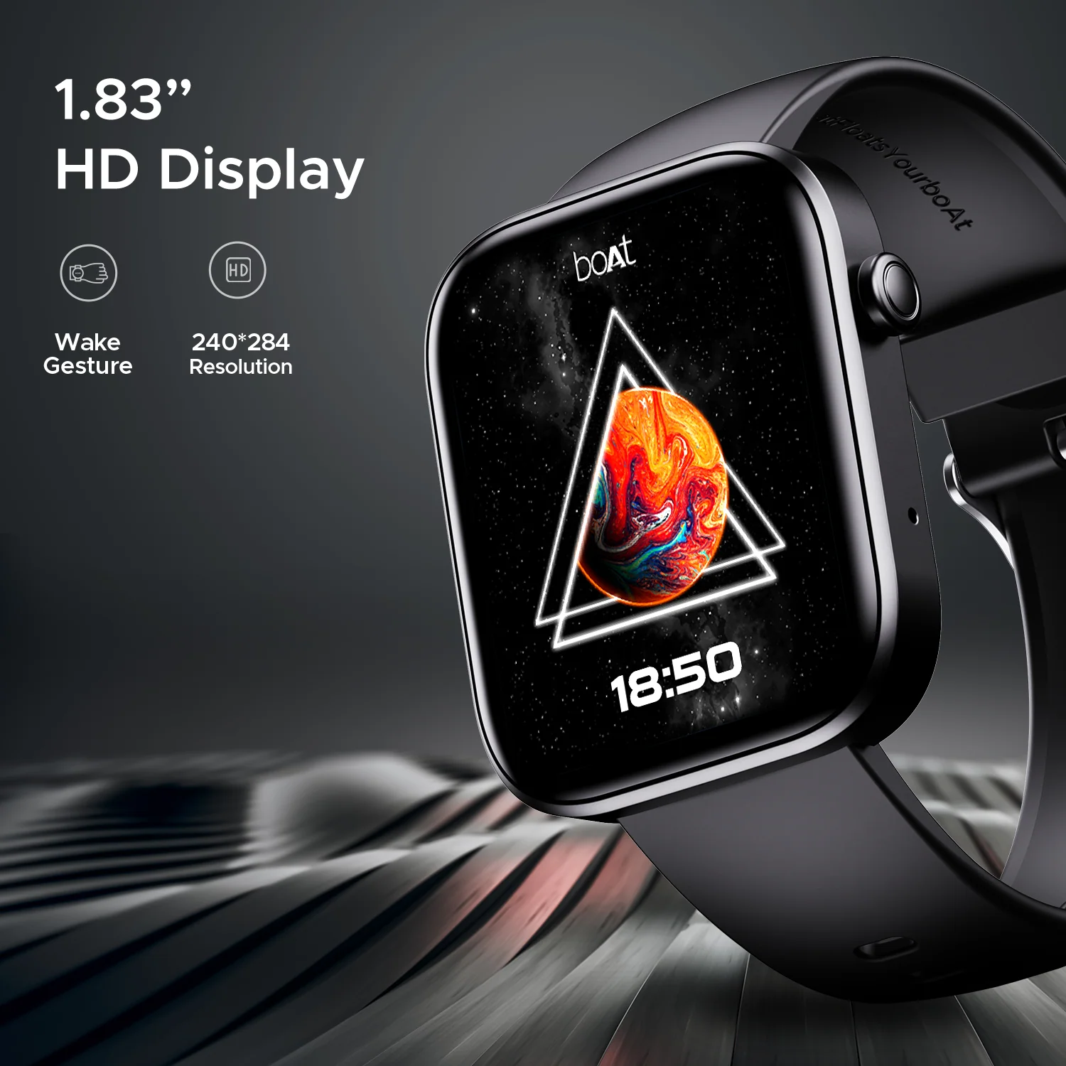boAt Storm Call 2 | Smartwatch with Bluetooth Calling, 1.83" (4.64cm) HD Display, 700 + Active modes, 1000+ Watch Faces, Crest OS+ - Image 13