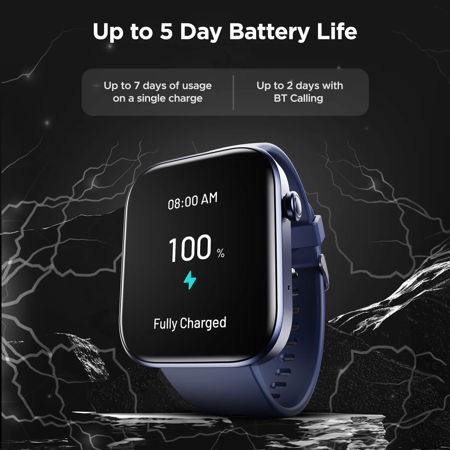 boAt Storm Call 2 | Smartwatch with Bluetooth Calling, 1.83" (4.64cm) HD Display, 700 + Active modes, 1000+ Watch Faces, Crest OS+ - Image 21