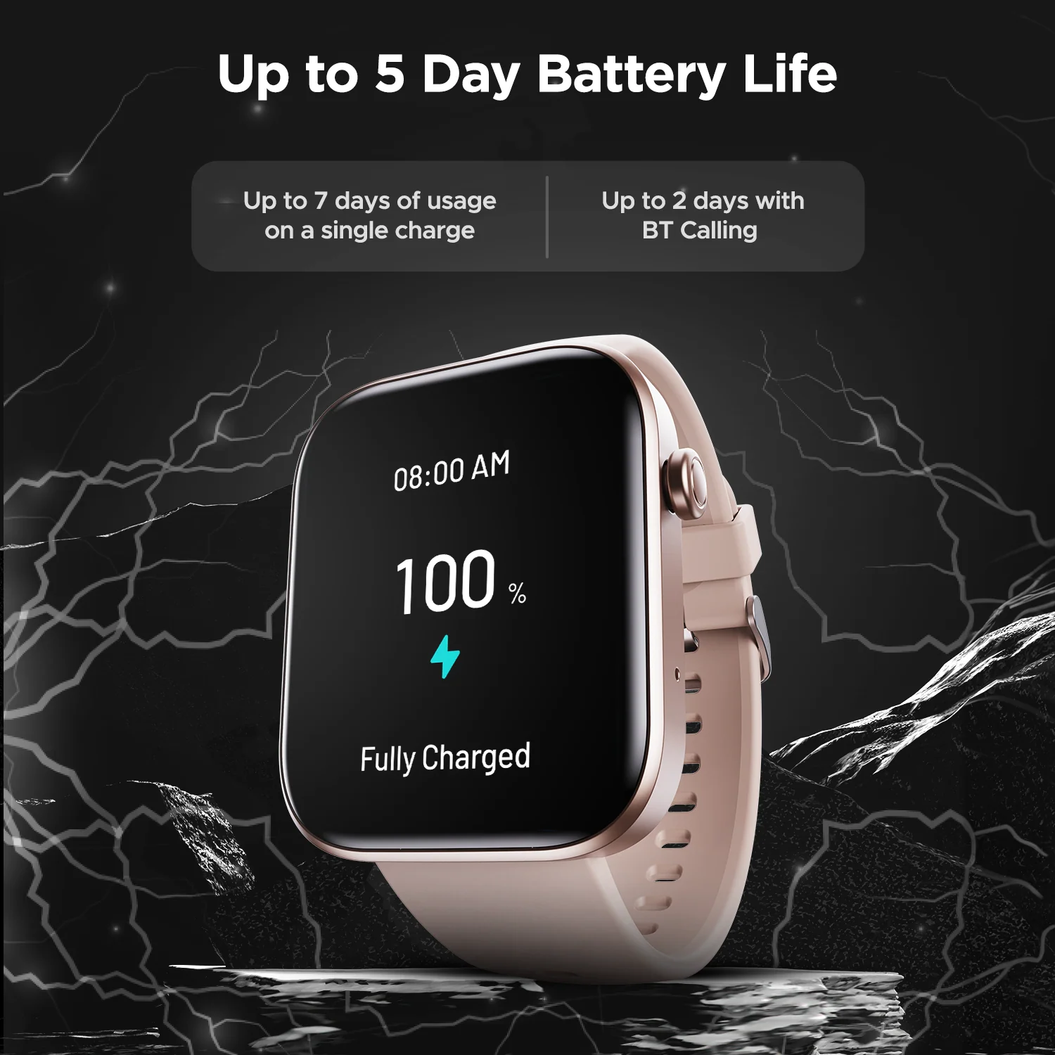 boAt Storm Call 2 | Smartwatch with Bluetooth Calling, 1.83" (4.64cm) HD Display, 700 + Active modes, 1000+ Watch Faces, Crest OS+ - Image 30