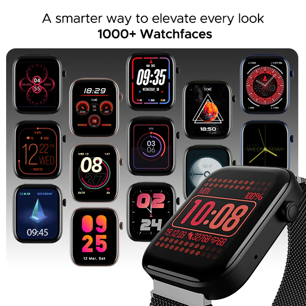 boAt Storm Call 2 | Smartwatch with Bluetooth Calling, 1.83" (4.64cm) HD Display, 700 + Active modes, 1000+ Watch Faces, Crest OS+ - Image 32