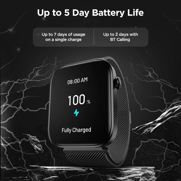 boAt Storm Call 2 | Smartwatch with Bluetooth Calling, 1.83" (4.64cm) HD Display, 700 + Active modes, 1000+ Watch Faces, Crest OS+ - Image 35