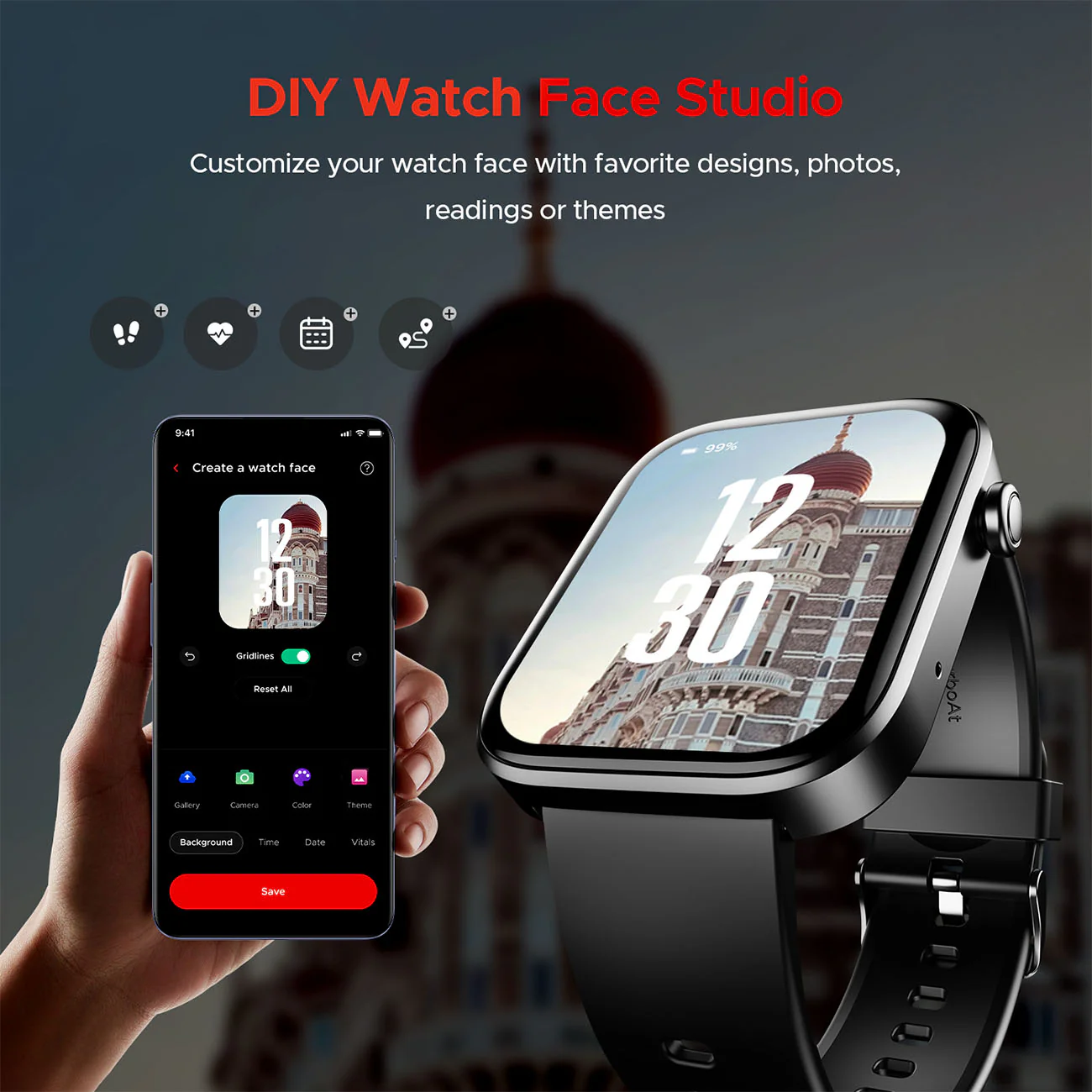 boAt Storm Call 3 | Smartwatch with built-in Map Navigation, 1.83" HD Display, BT Calling, 700+ Activity Modes, SOS Feature - Image 22