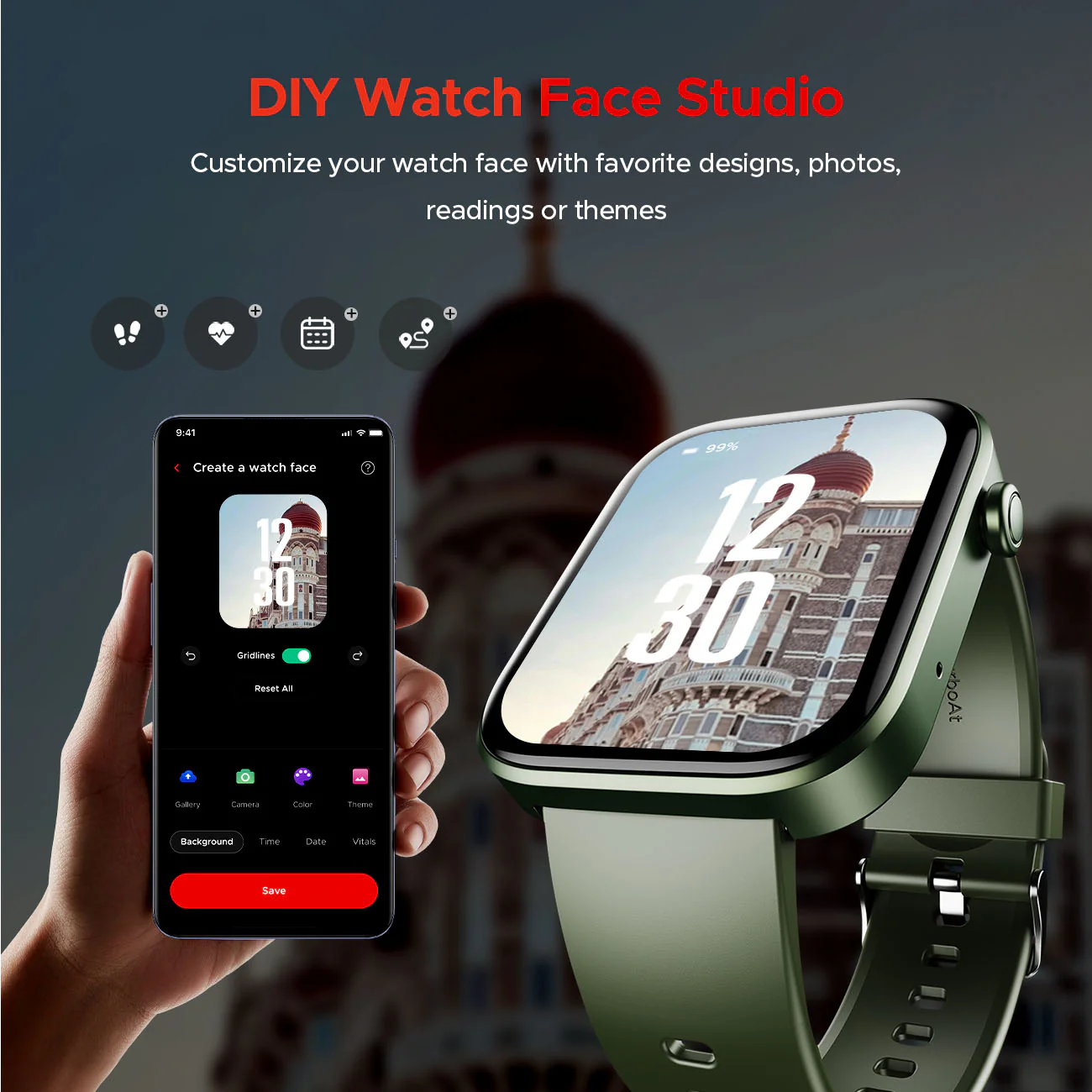 boAt Storm Call 3 | Smartwatch with built-in Map Navigation, 1.83" HD Display, BT Calling, 700+ Activity Modes, SOS Feature - Image 47
