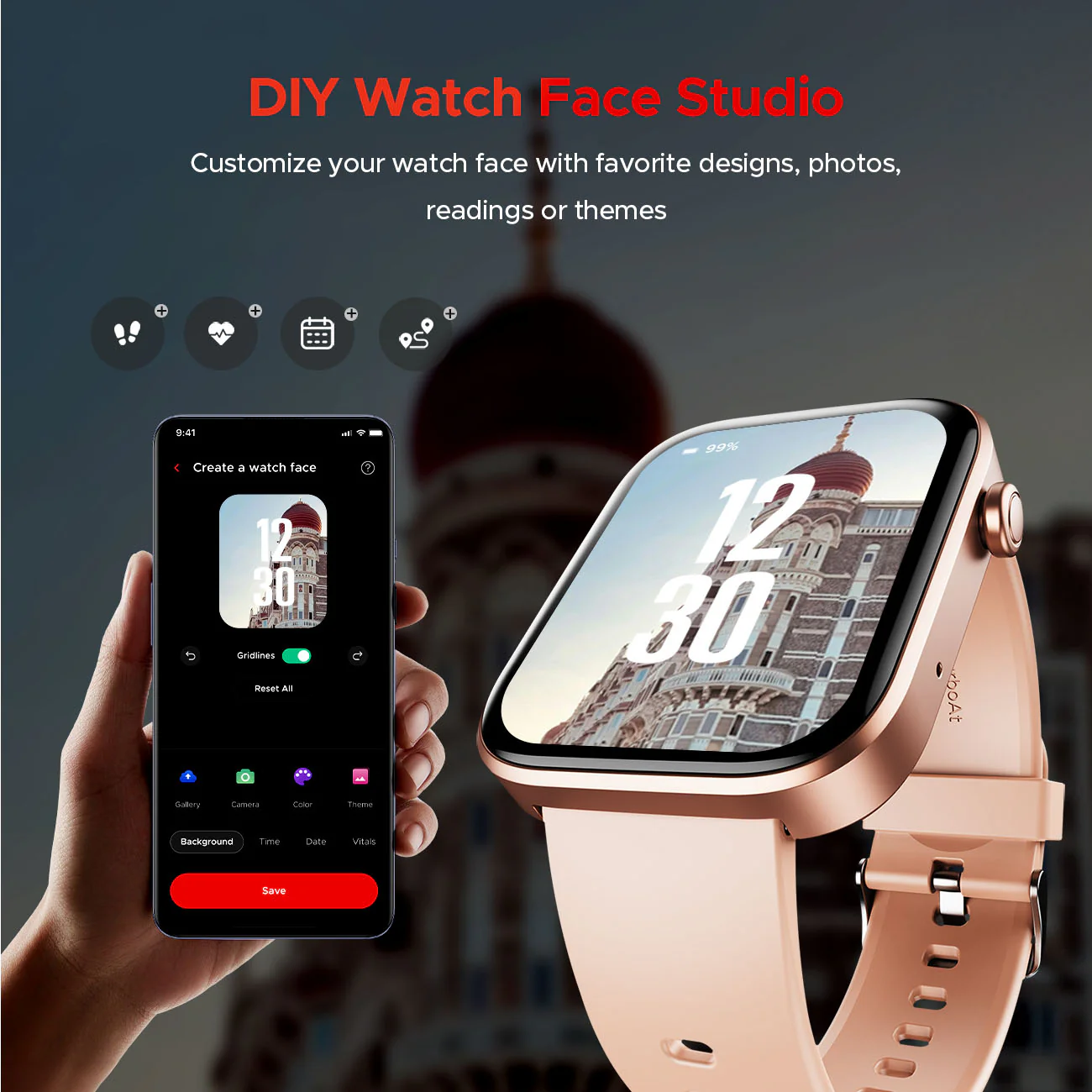 boAt Storm Call 3 | Smartwatch with built-in Map Navigation, 1.83" HD Display, BT Calling, 700+ Activity Modes, SOS Feature - Image 54