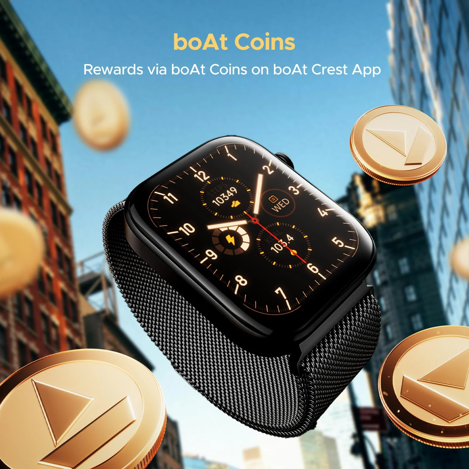 boAt Storm Call 3 | Smartwatch with built-in Map Navigation, 1.83" HD Display, BT Calling, 700+ Activity Modes, SOS Feature - Image 65