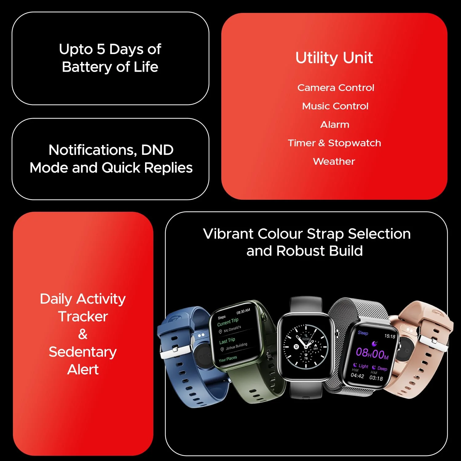 boAt Storm Call 3 | Smartwatch with built-in Map Navigation, 1.83" HD Display, BT Calling, 700+ Activity Modes, SOS Feature - Image 66