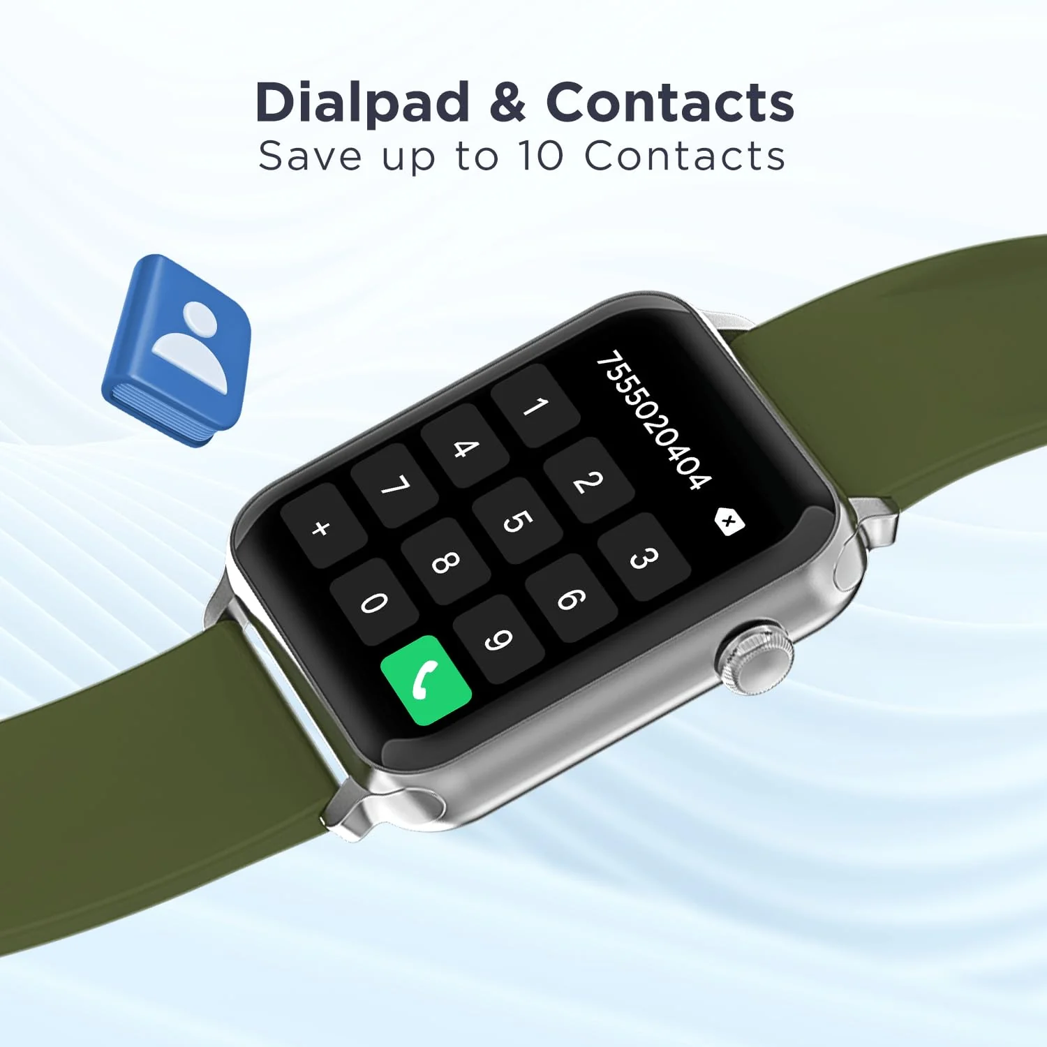 boAt Storm Call | Bluetooth Calling Smart Watch with 1.69" (4.29 cm) HD display, Super-Responsive Dialpad, 150+ Cloud Faces - Image 17