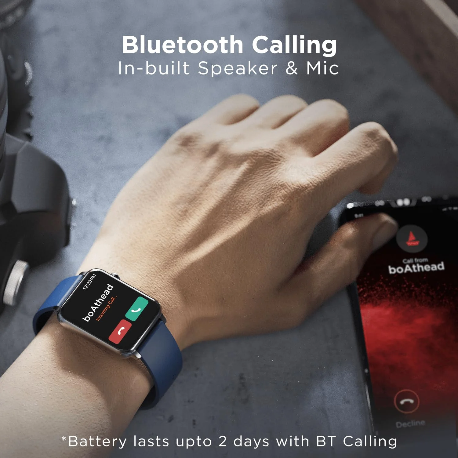 boAt Storm Call | Bluetooth Calling Smart Watch with 1.69" (4.29 cm) HD display, Super-Responsive Dialpad, 150+ Cloud Faces - Image 22