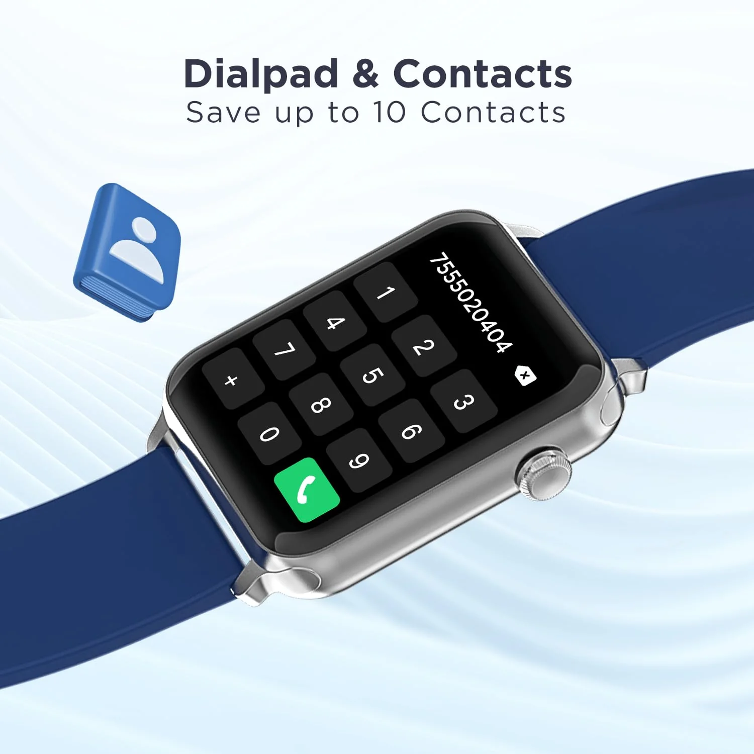 boAt Storm Call | Bluetooth Calling Smart Watch with 1.69" (4.29 cm) HD display, Super-Responsive Dialpad, 150+ Cloud Faces - Image 24