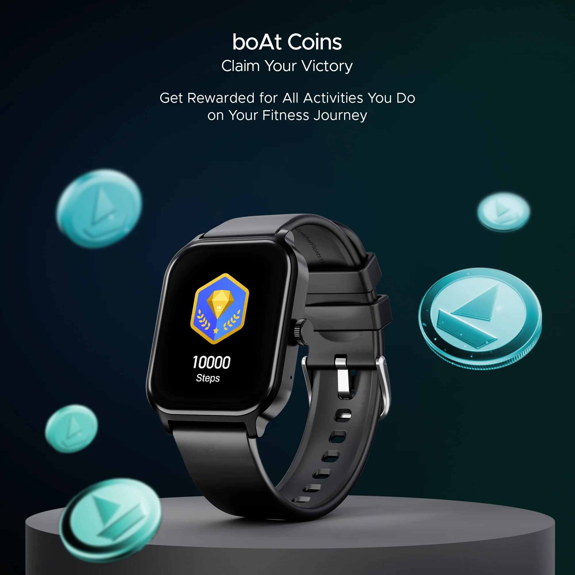 boAt Storm Call 3 Plus | Smartwatch with 1.96" HD Display, BT Calling, 700+ Activity Modes, SOS feature, Functional Crown - Image 24