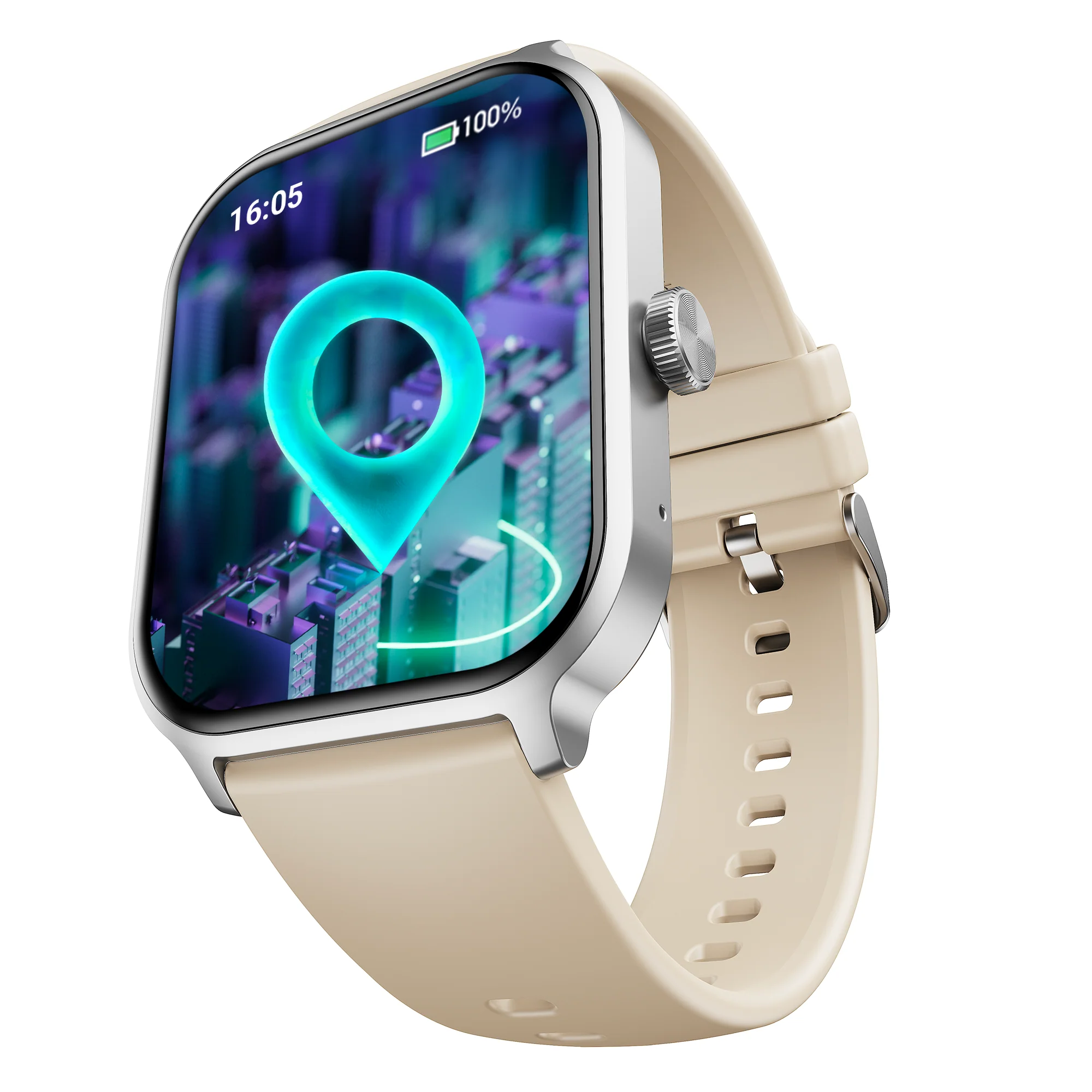 boAt Storm Call 3 Plus | Smartwatch with 1.96" HD Display, BT Calling, 700+ Activity Modes, SOS feature, Functional Crown - Image 5
