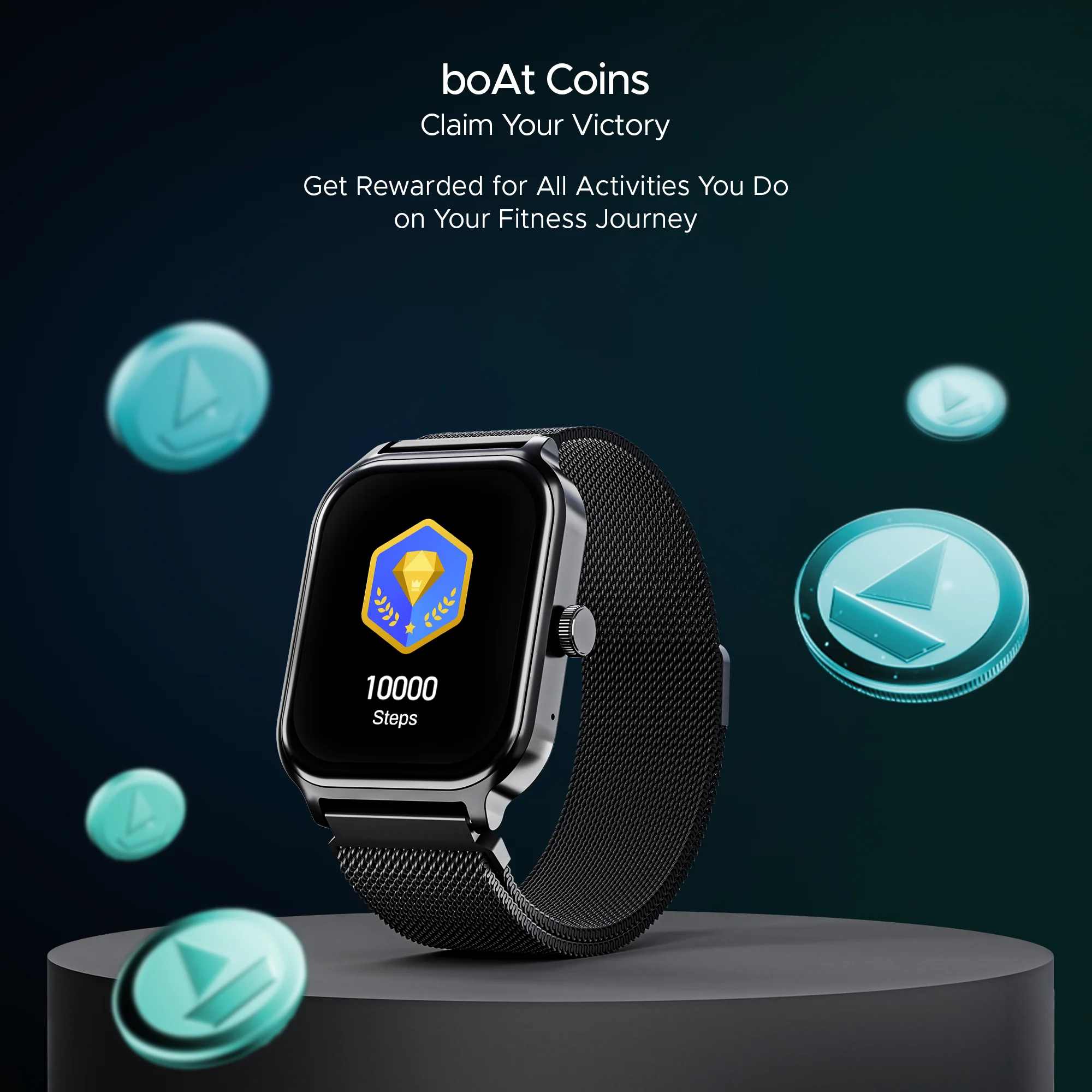 boAt Storm Call 3 Plus | Smartwatch with 1.96" HD Display, BT Calling, 700+ Activity Modes, SOS feature, Functional Crown - Image 52