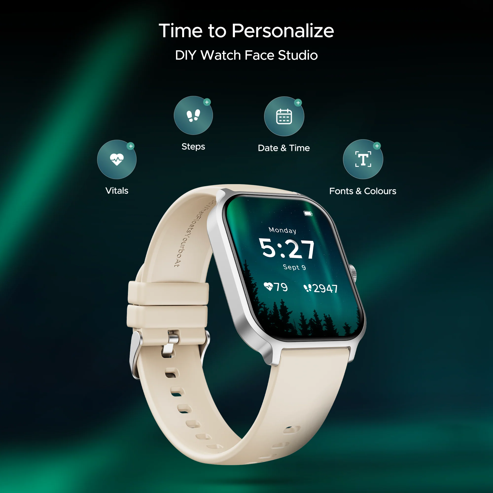 boAt Storm Call 3 Plus | Smartwatch with 1.96" HD Display, BT Calling, 700+ Activity Modes, SOS feature, Functional Crown - Image 71