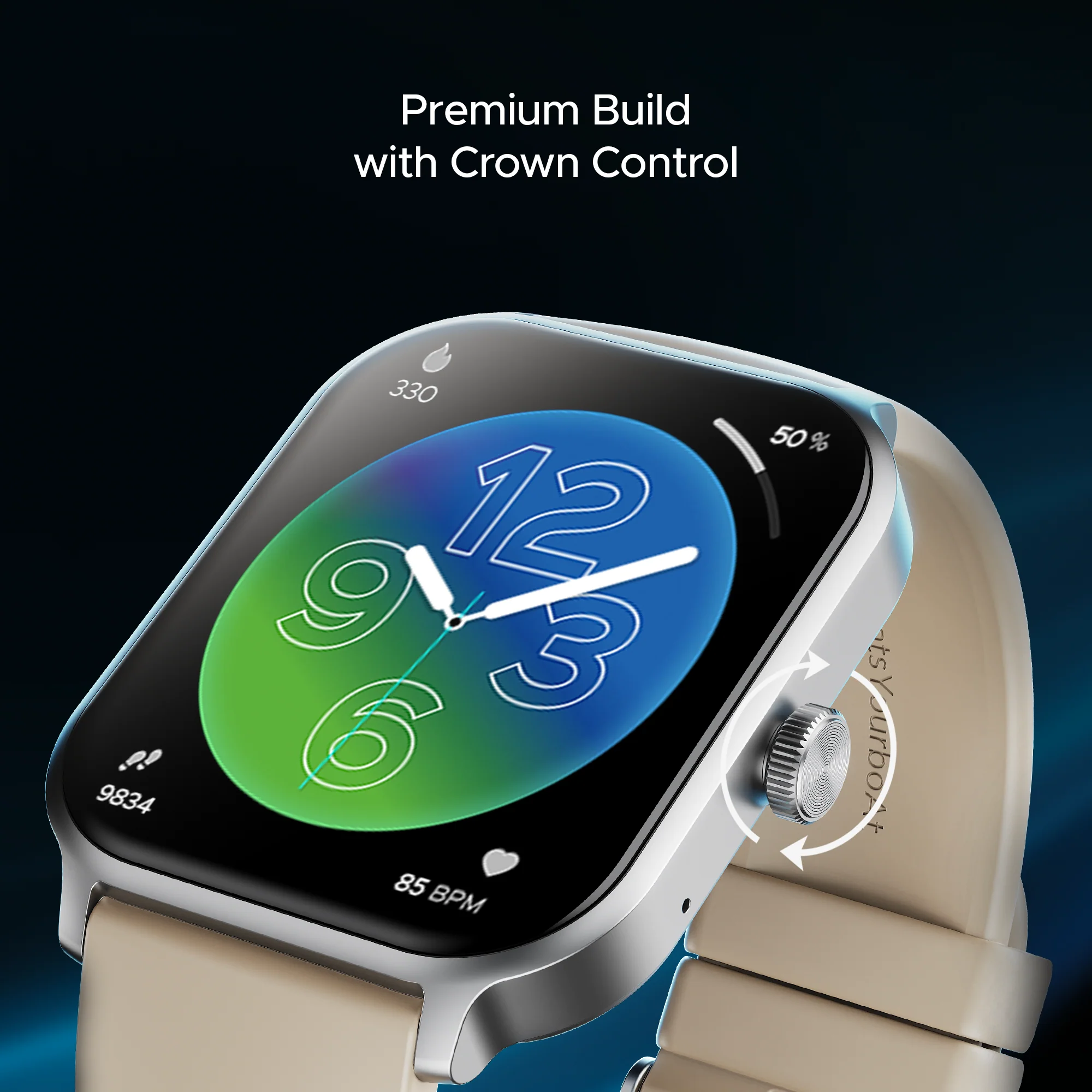 boAt Storm Call 3 Plus | Smartwatch with 1.96" HD Display, BT Calling, 700+ Activity Modes, SOS feature, Functional Crown - Image 72