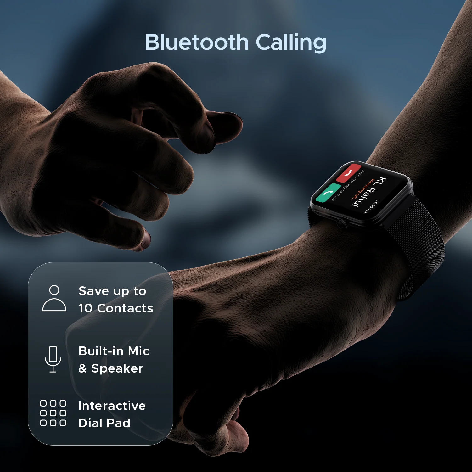 boAt Storm Plus | Smartwatch with 1.78" (4.52cm) AMOLED Display, BT Calling, 100+ Sports Modes, SpO2 monitoring - Image 13