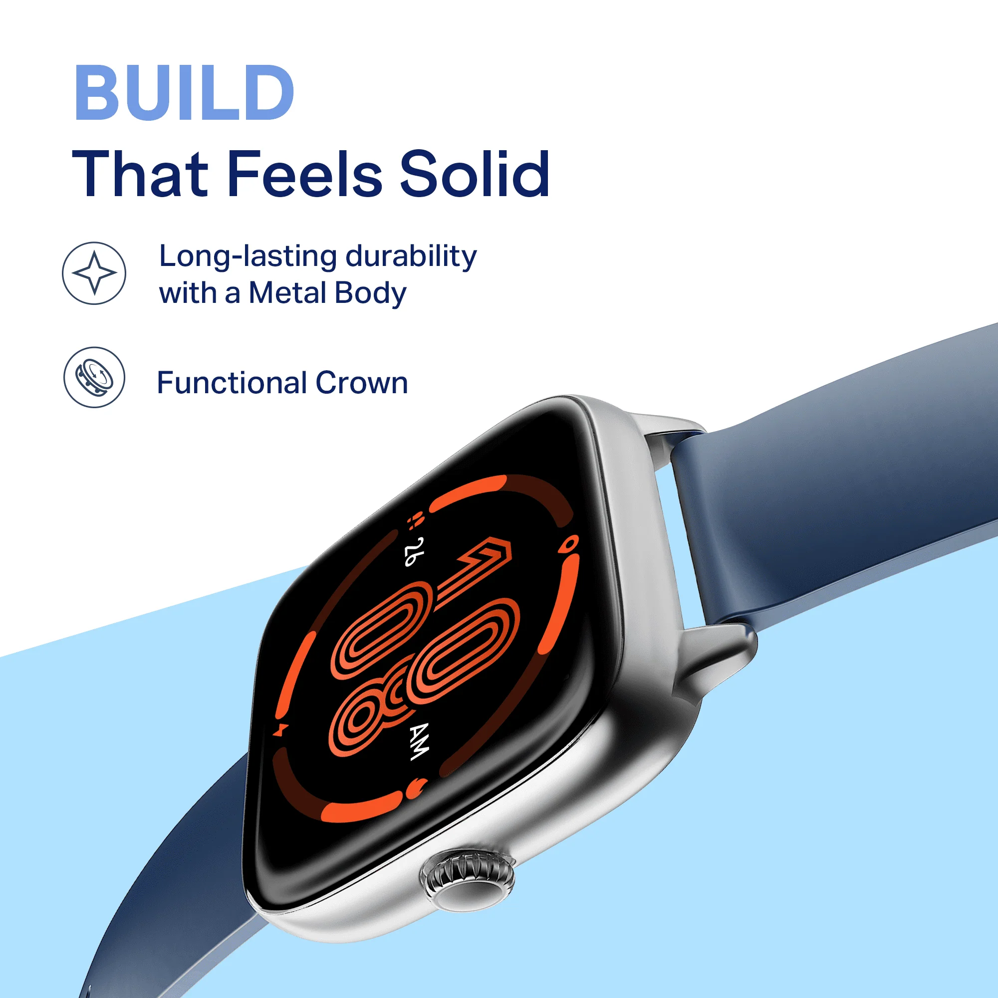 boAt Storm Verge | Smartwatch with 1.72" Ultra HD Display, Premium Metal Build & Advanced Bluetooth Calling - Image 21