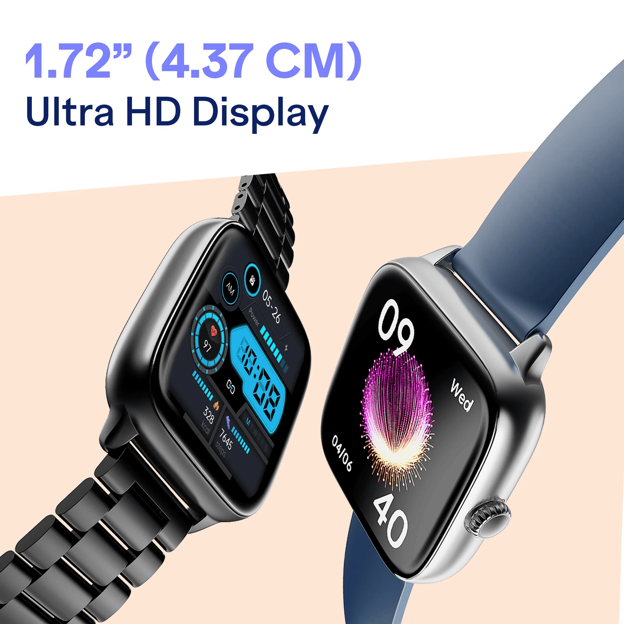 boAt Storm Verge | Smartwatch with 1.72" Ultra HD Display, Premium Metal Build & Advanced Bluetooth Calling - Image 22