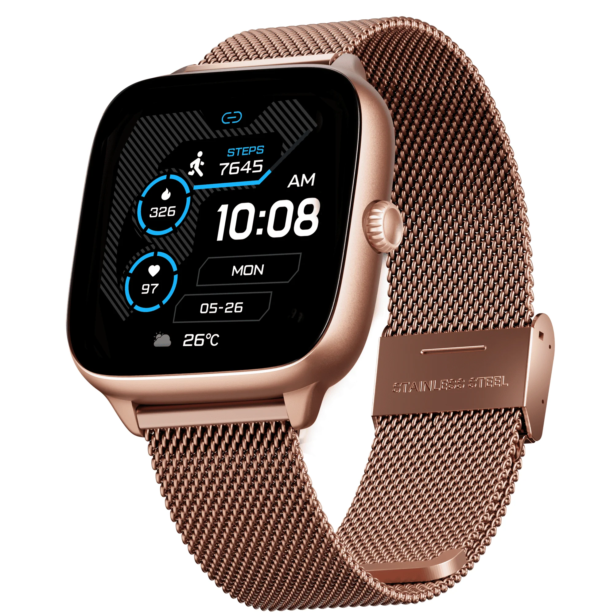 boAt Storm Verge | Smartwatch with 1.72" Ultra HD Display, Premium Metal Build & Advanced Bluetooth Calling - Image 25