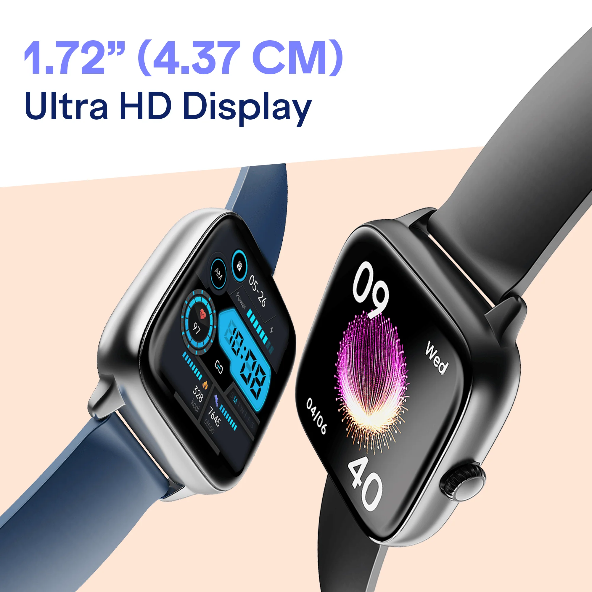 boAt Storm Verge | Smartwatch with 1.72" Ultra HD Display, Premium Metal Build & Advanced Bluetooth Calling - Image 3