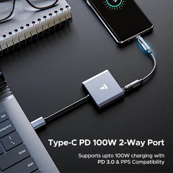 boAt Swift Lynk USB Hub | USB Hub with Type-C Expansion Hub, 4K HDMI Output, 100W Charging Support, USB-A 3.0 Output - Image 5