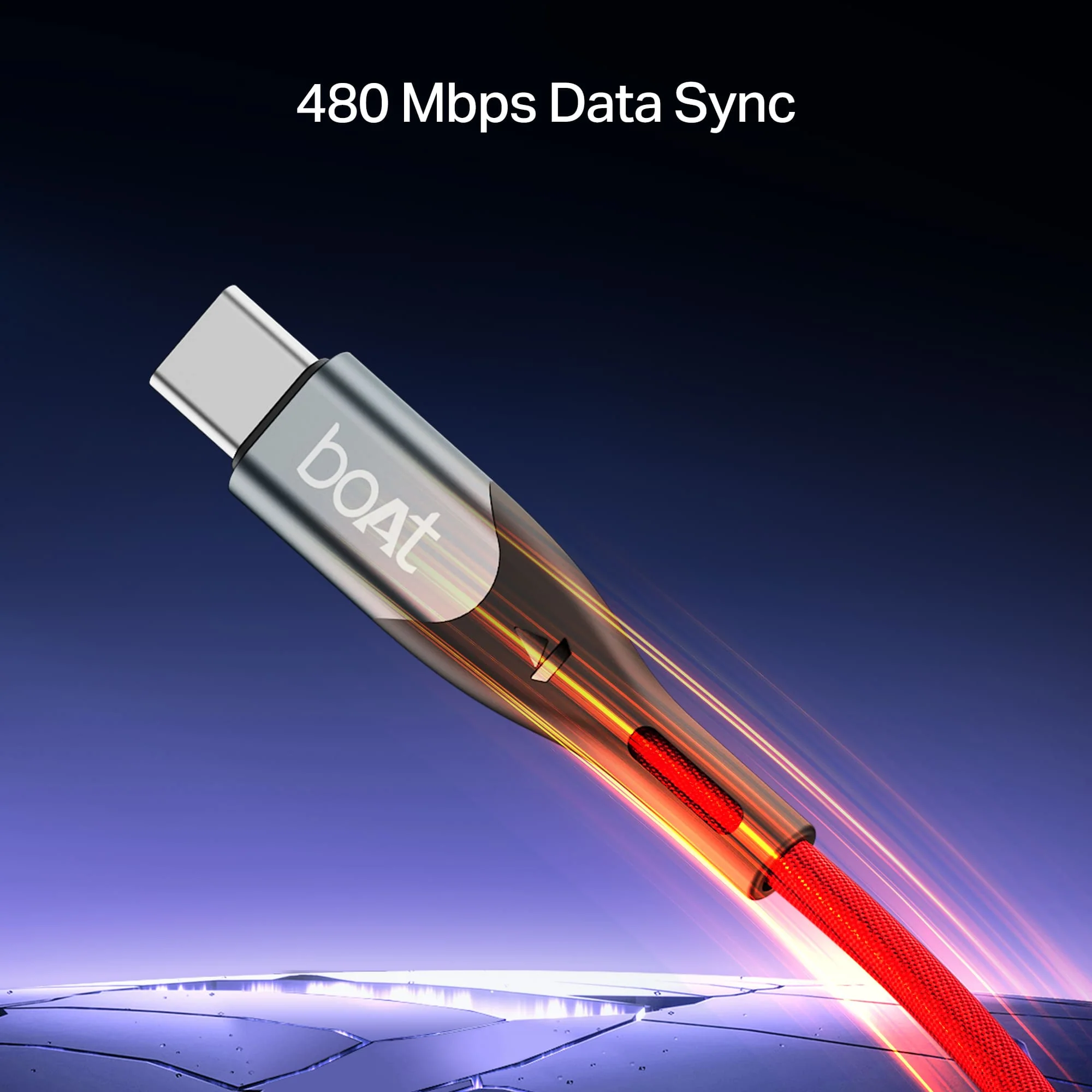 boAt Type A to C 65W Cable | Fast Charging Cable with 65W Output, 480 Mbps Data Sync & Nylon Braided Skin - Image 17