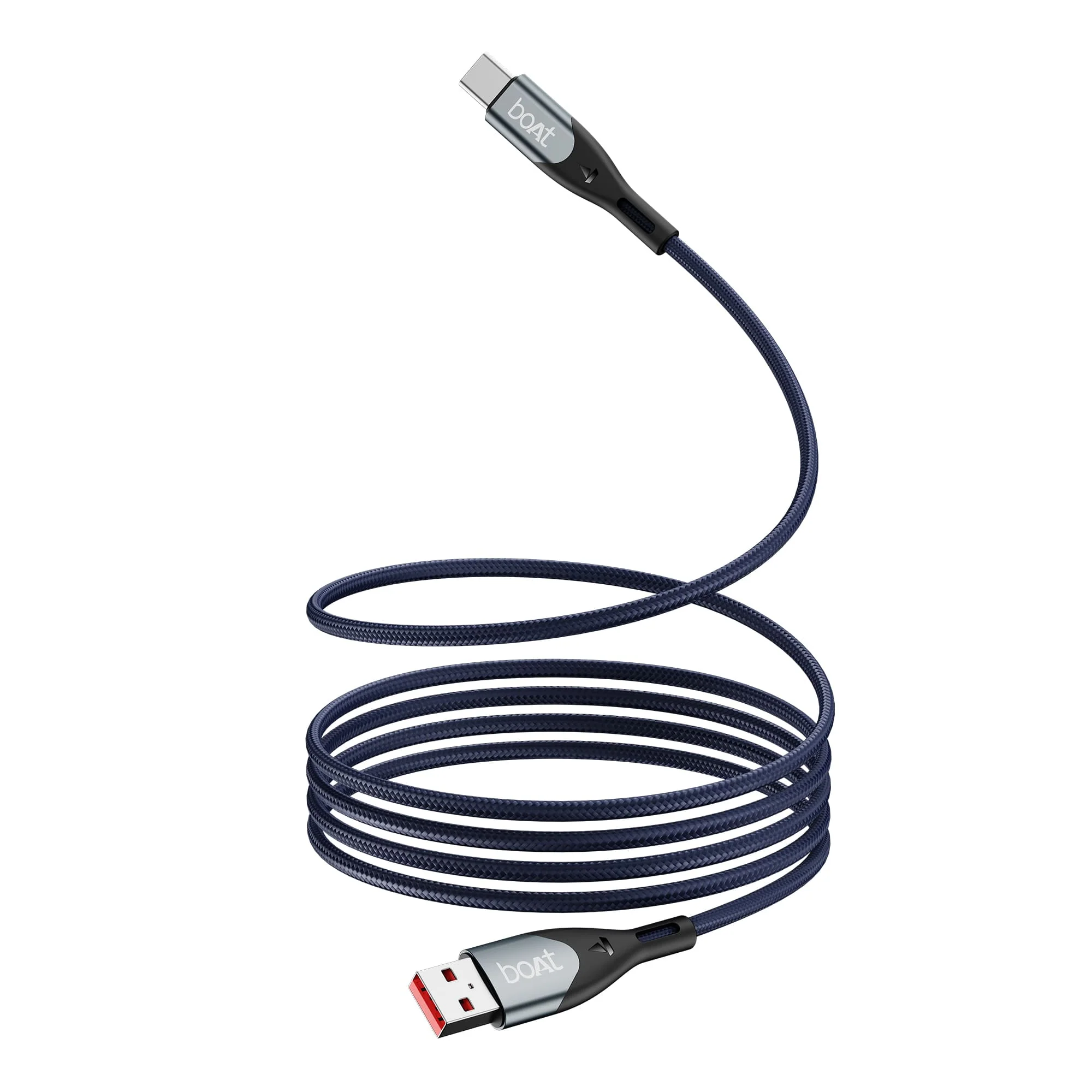 boAt Type A to C 65W Cable | Fast Charging Cable with 65W Output, 480 Mbps Data Sync & Nylon Braided Skin - Image 2