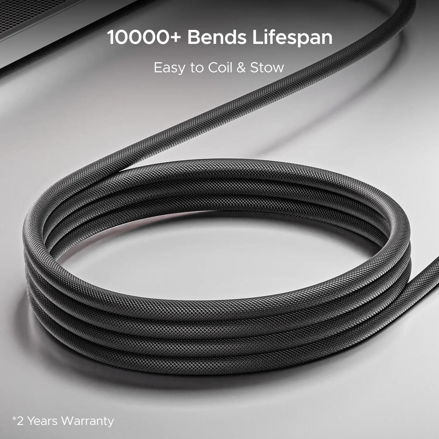 boAt Type C C800 Magna Cable | Charging Cable with 3A Fast Charging, Tangle-free Cable, 480 Mbps Data Sync, 10,000+ Bends Lifespan - Image 2