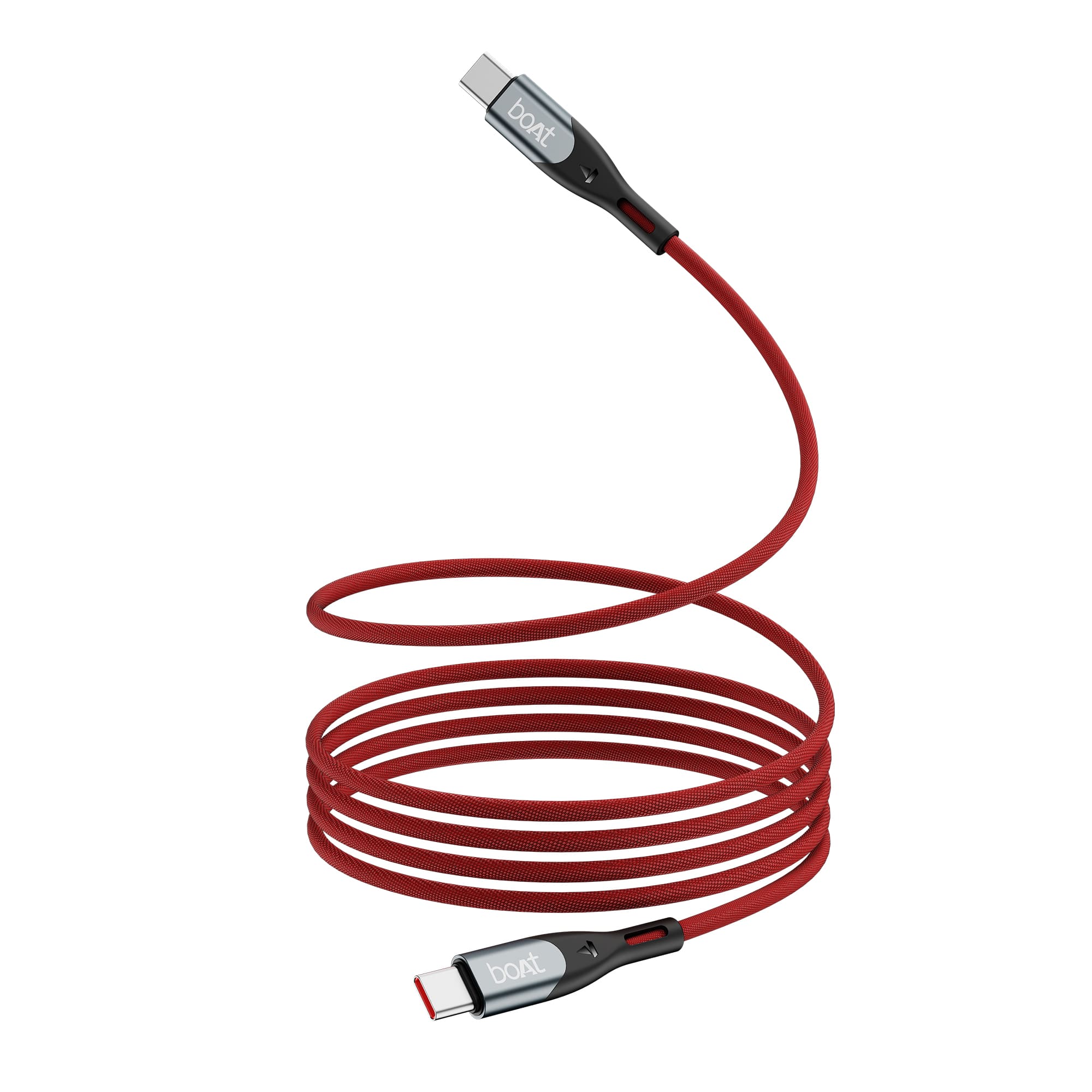 boAt Type C to C 100W Cable | Fast Charging Cable with 100W Output, 480 Mbps Data Sync & Nylon Braided Skin - Image 8